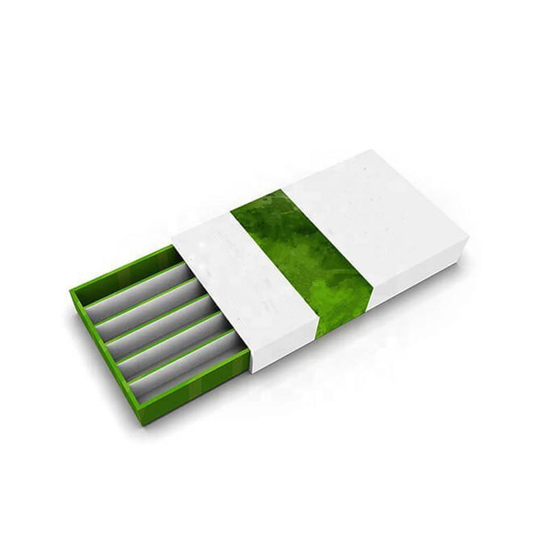 109mm Pre-roll Paper Box Child Proof Button Lock Kraft Paper