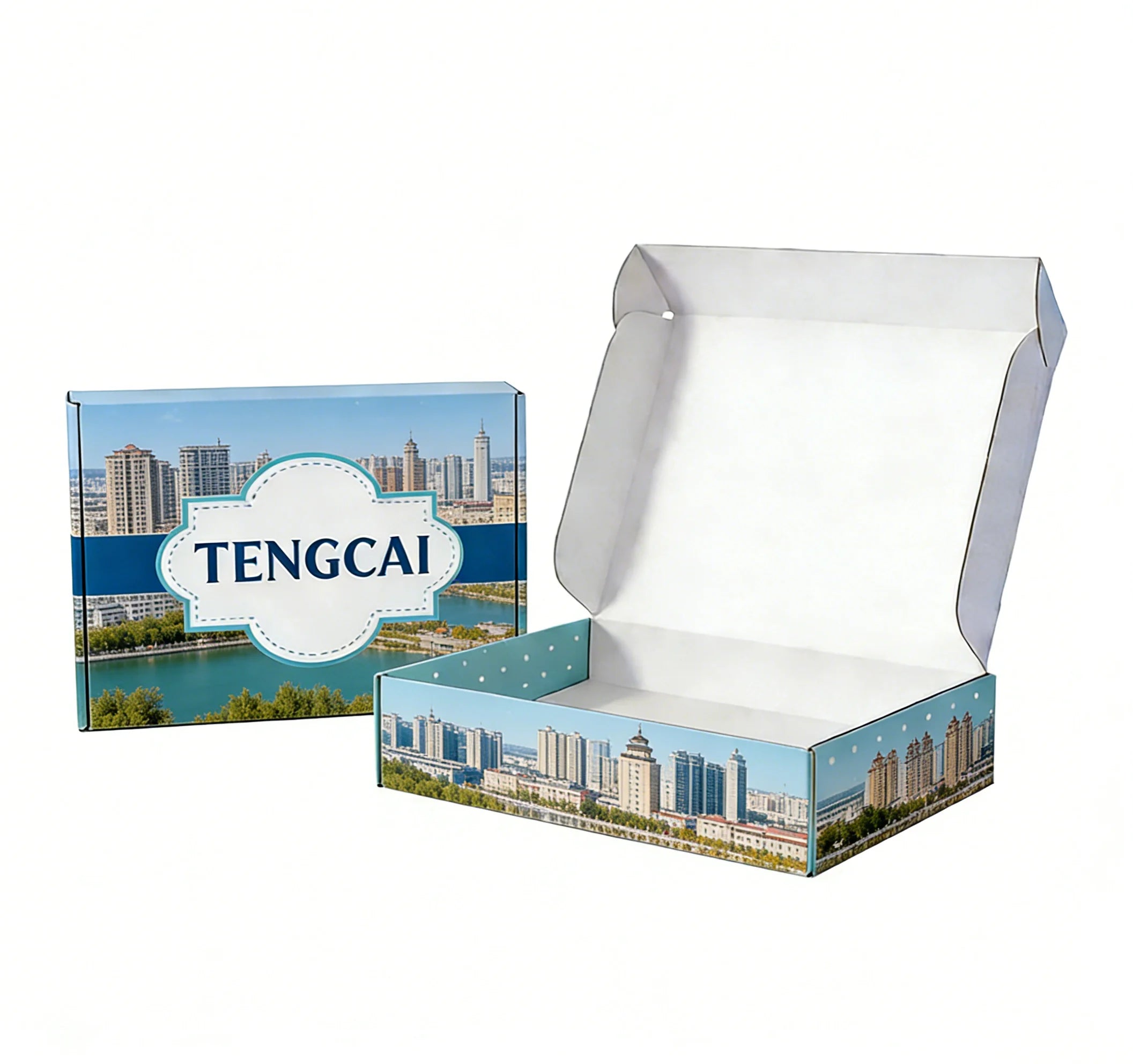 Corrugated Custom Packaging Boxes Eco-Friendly Gift Mailer Corrugated Custom Packaging Boxes Eco-Friendly Gift Mailer