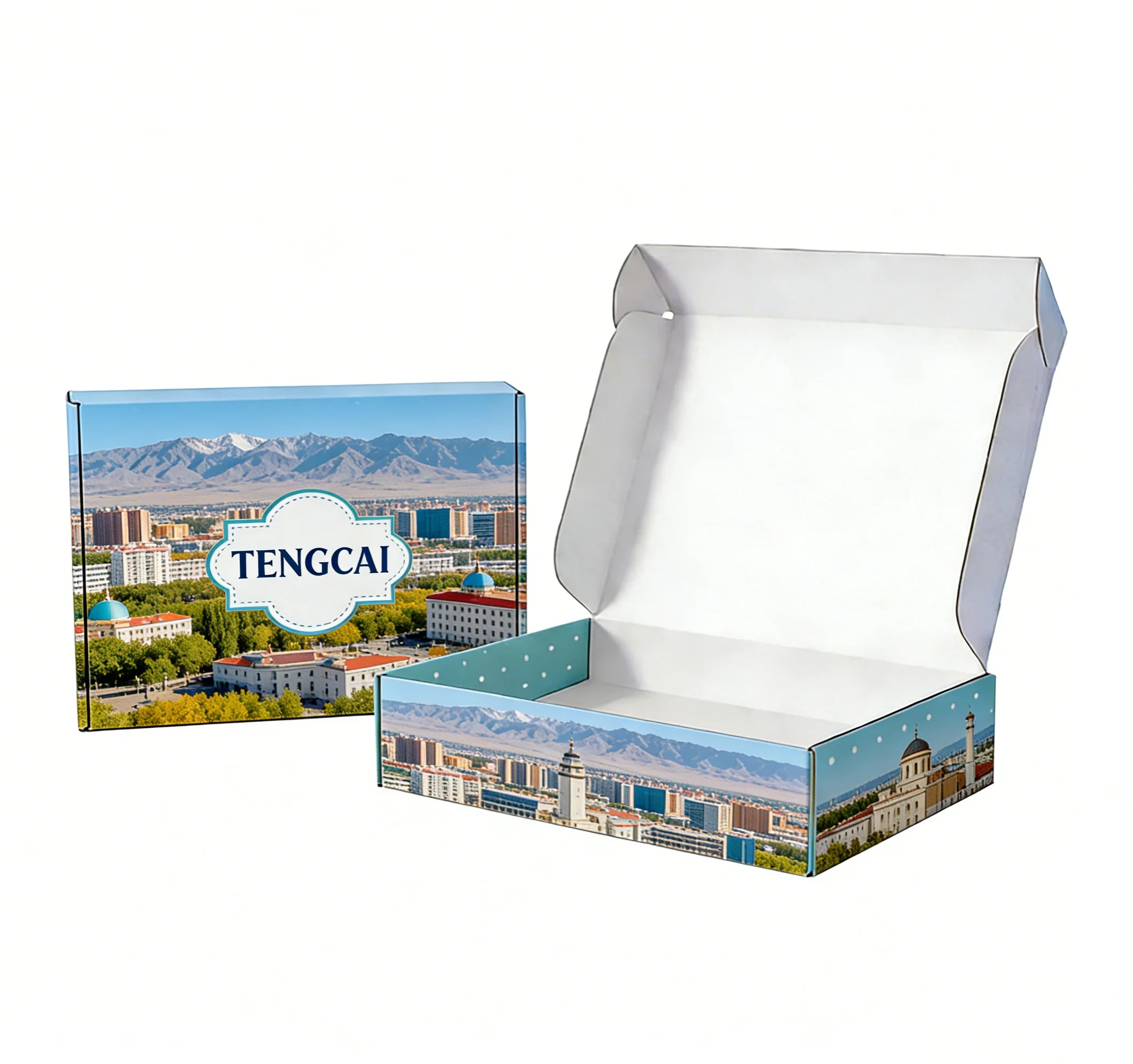 Corrugated Custom Packaging Boxes Eco-Friendly Gift Mailer Corrugated Custom Packaging Boxes Eco-Friendly Gift Mailer