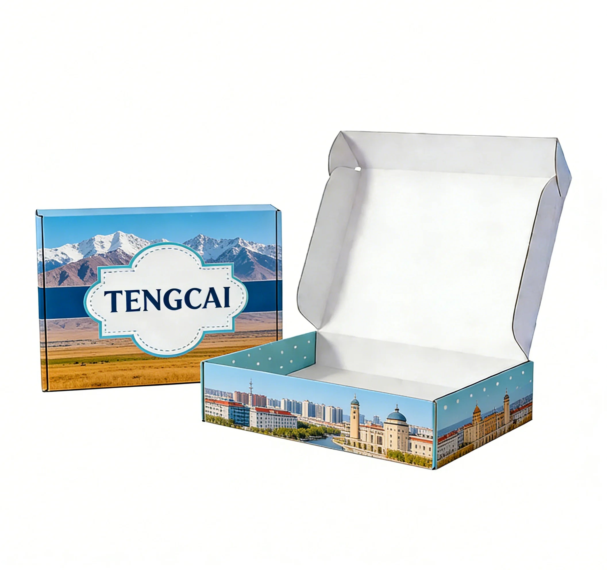 Corrugated Custom Packaging Boxes Eco-Friendly Gift Mailer Corrugated Custom Packaging Boxes Eco-Friendly Gift Mailer