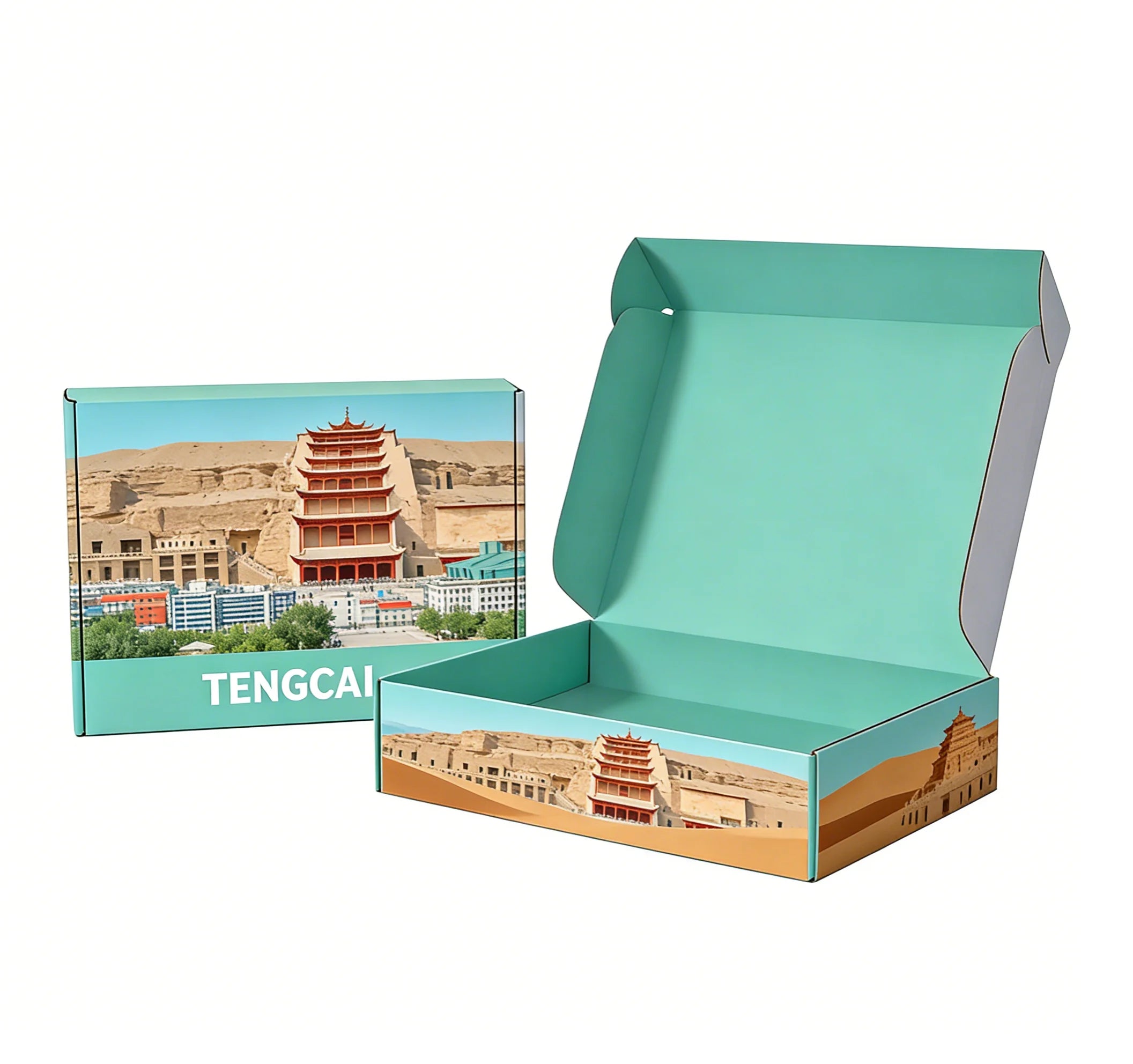 Custom Corrugated Eco-Friendly Folding Mailer Gift Packaging