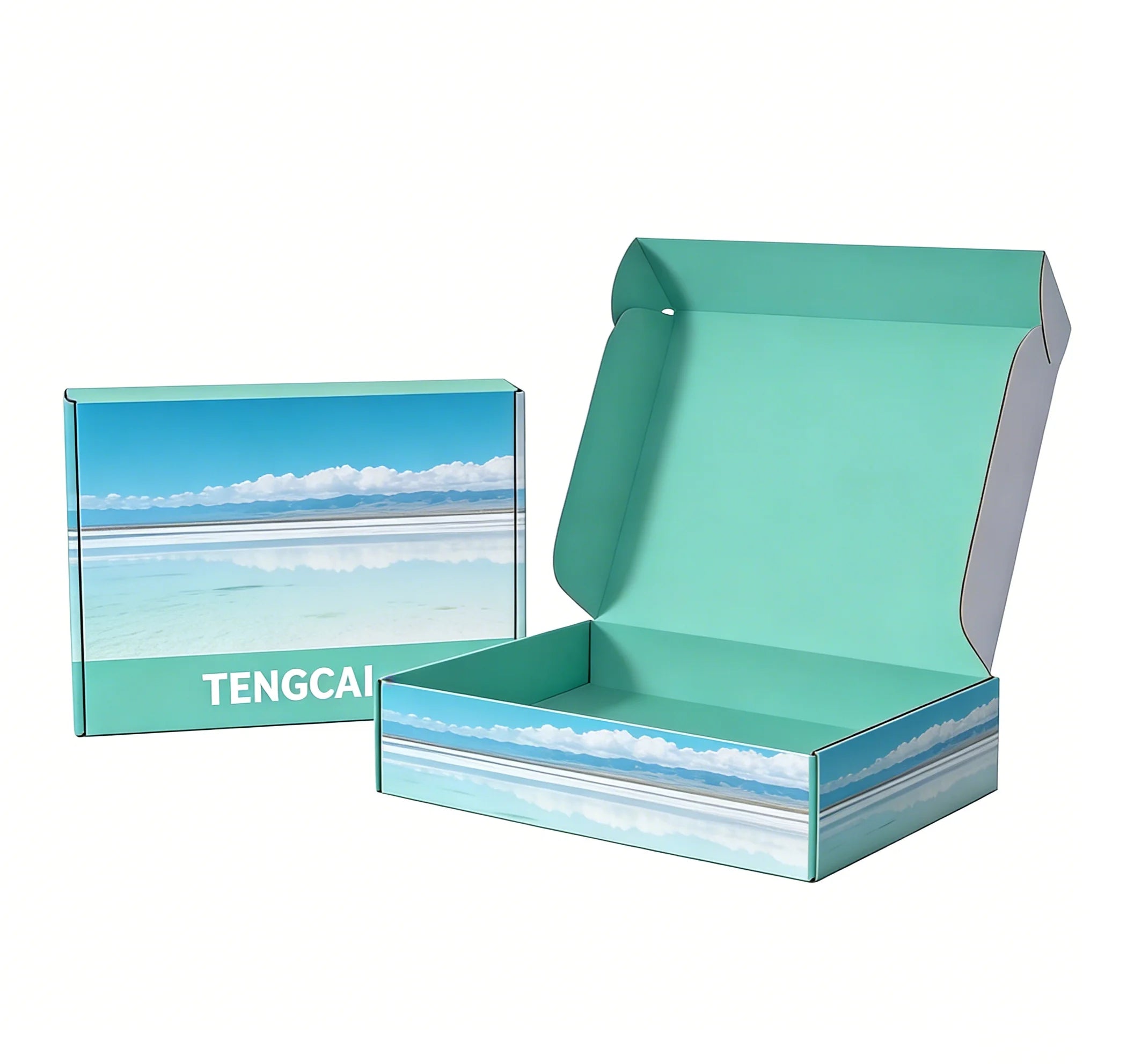 Custom Corrugated Eco-Friendly Folding Mailer Gift Packaging Custom Corrugated Eco-Friendly Folding Mailer Gift Packaging