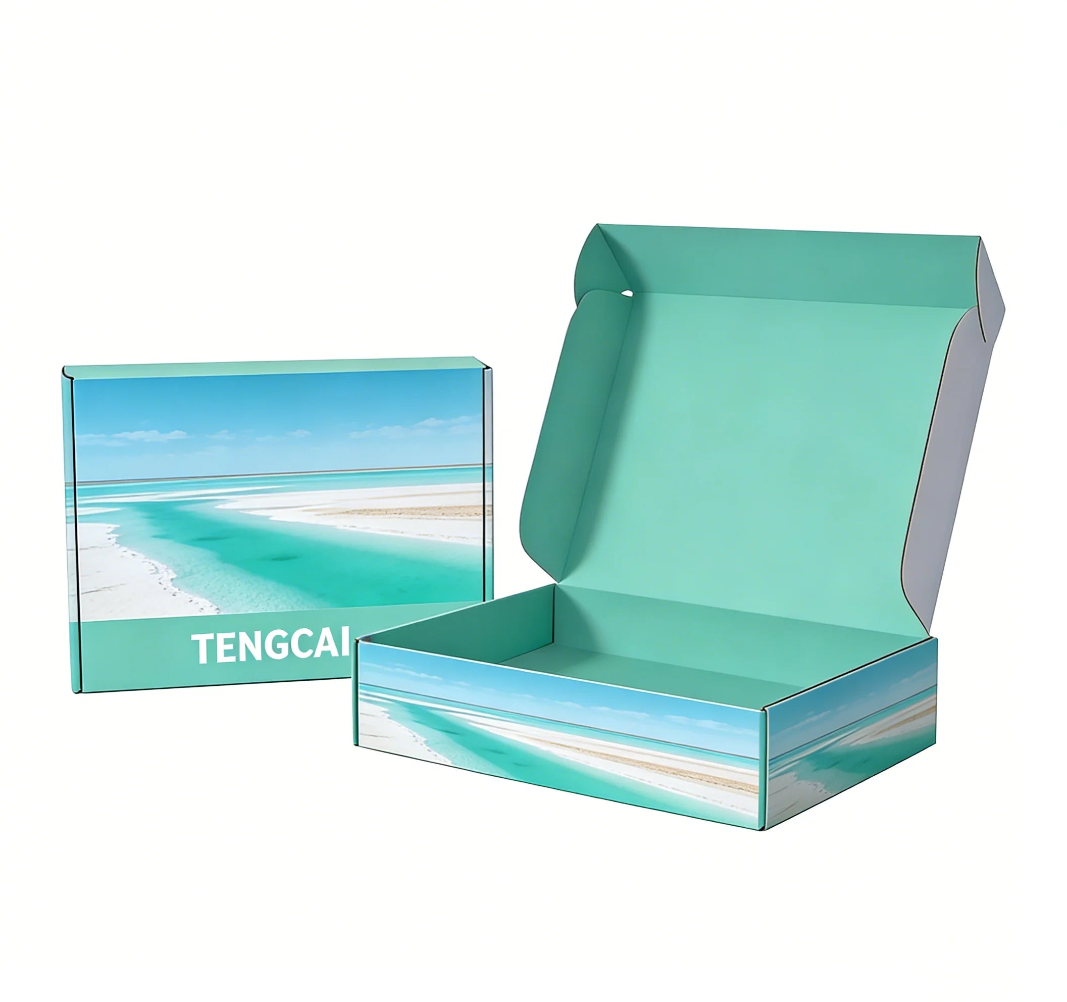 Custom Corrugated Eco-Friendly Folding Mailer Gift Packaging Custom Corrugated Eco-Friendly Folding Mailer Gift Packaging