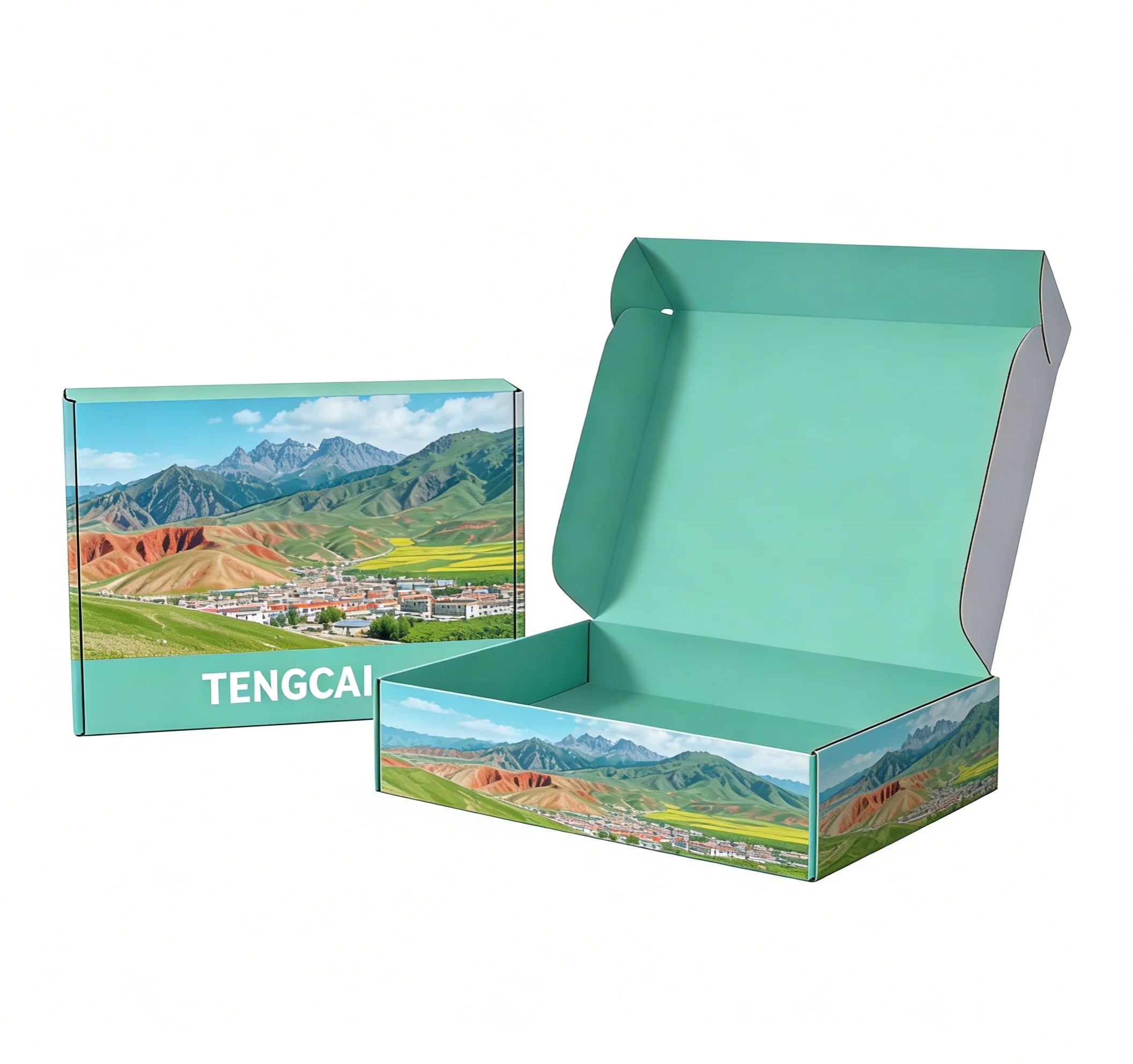 Custom Corrugated Folding Mailer Boxes Eco-Friendly Gift Custom Corrugated Folding Mailer Boxes Eco-Friendly Gift