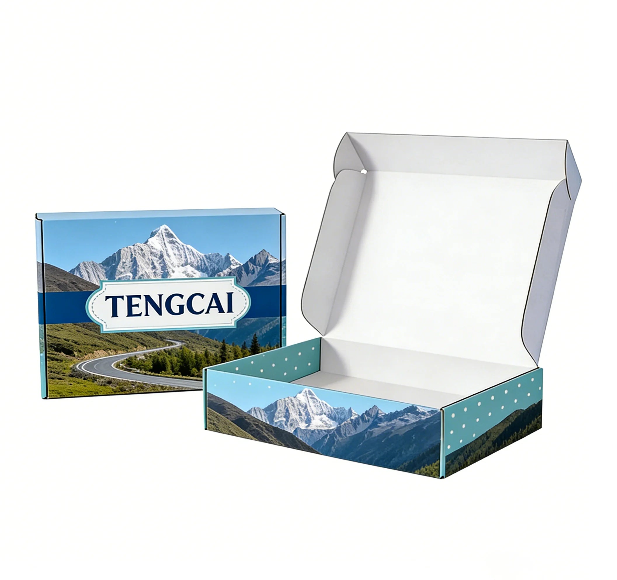 Custom Corrugated Gift Mailer Boxes Eco-Friendly Folding Custom Corrugated Gift Mailer Boxes Eco-Friendly Folding