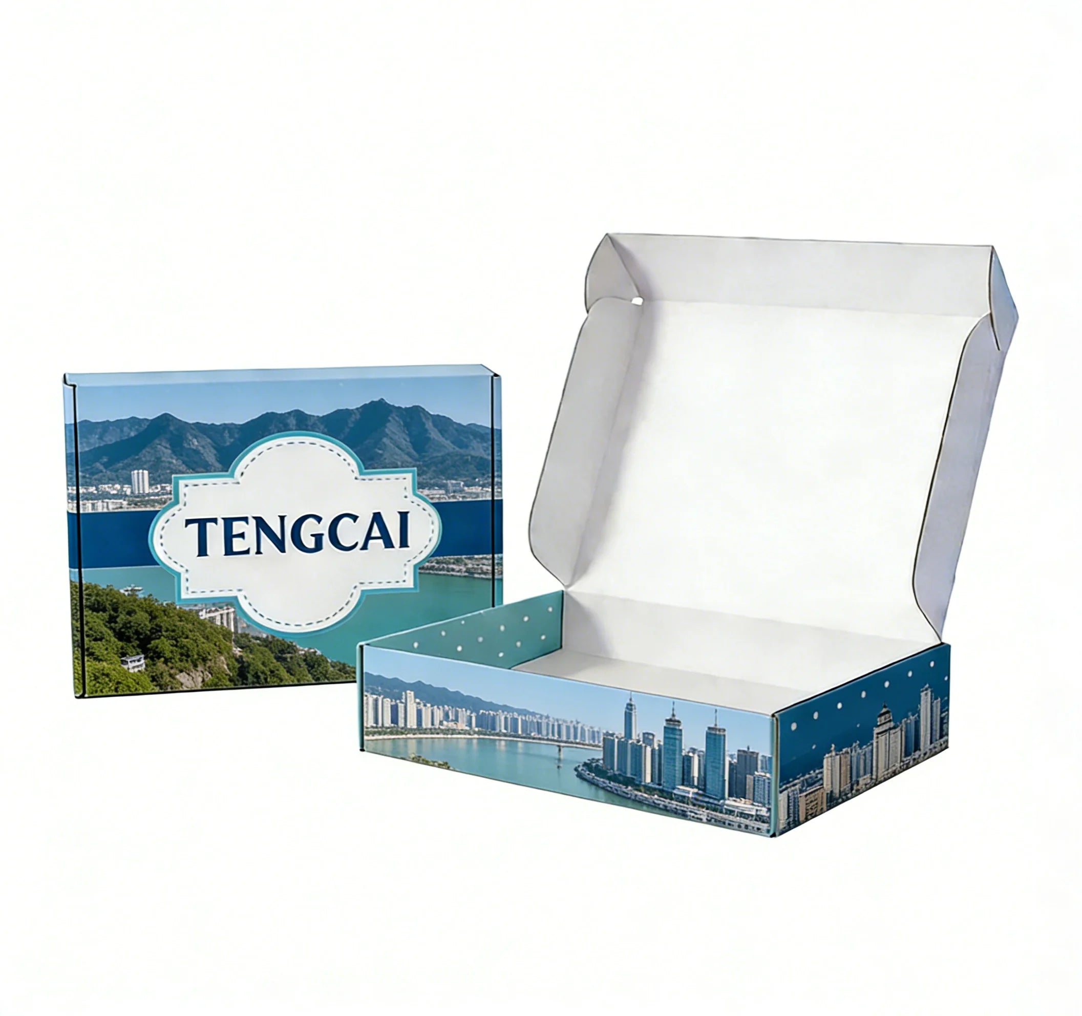 Custom Corrugated Gift Mailer Boxes Eco-Friendly Folding Custom Corrugated Gift Mailer Boxes Eco-Friendly Folding