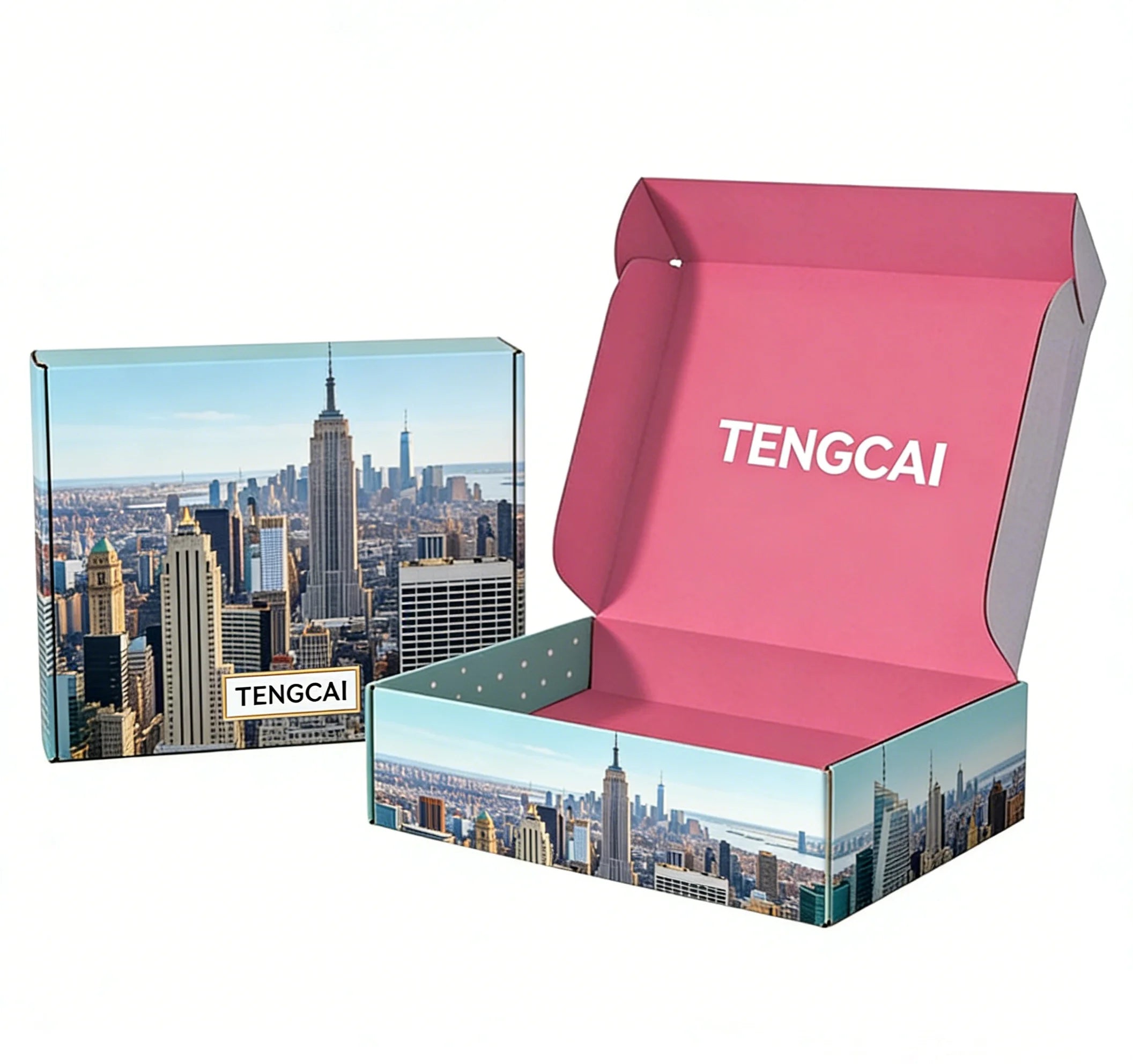 Custom Eco Corrugated Boxes Gift Mailer Folding Packaging Custom Eco Corrugated Boxes Gift Mailer Folding Packaging