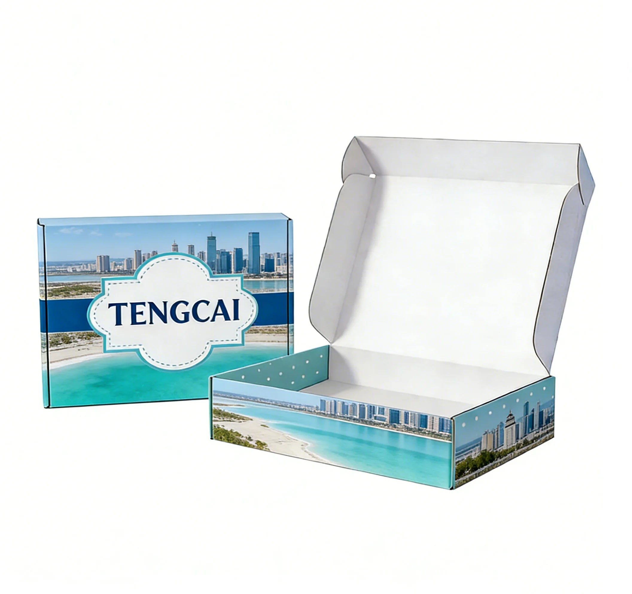Custom Eco-Friendly Folding Mailer Boxes Corrugated Gift Custom Eco-Friendly Folding Mailer Boxes Corrugated Gift