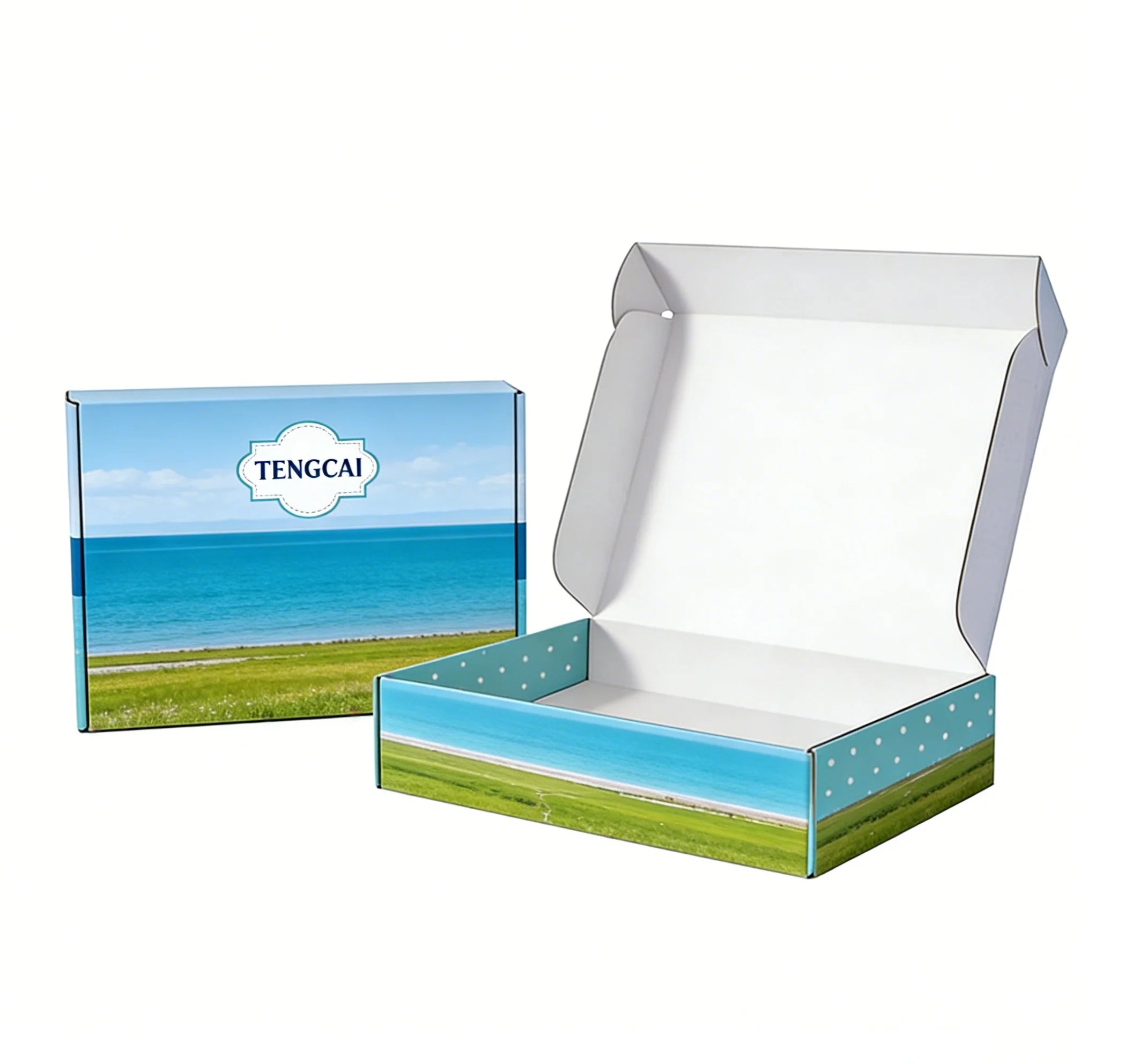 Custom Eco-Friendly Folding Mailer Boxes Corrugated Gift Custom Eco-Friendly Folding Mailer Boxes Corrugated Gift