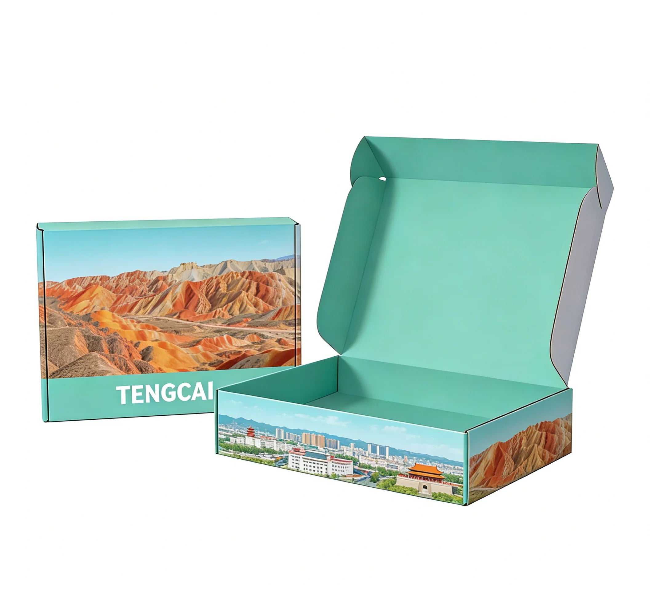 Custom Eco-Friendly Folding Mailer Boxes Corrugated Gift Custom Eco-Friendly Folding Mailer Boxes Corrugated Gift