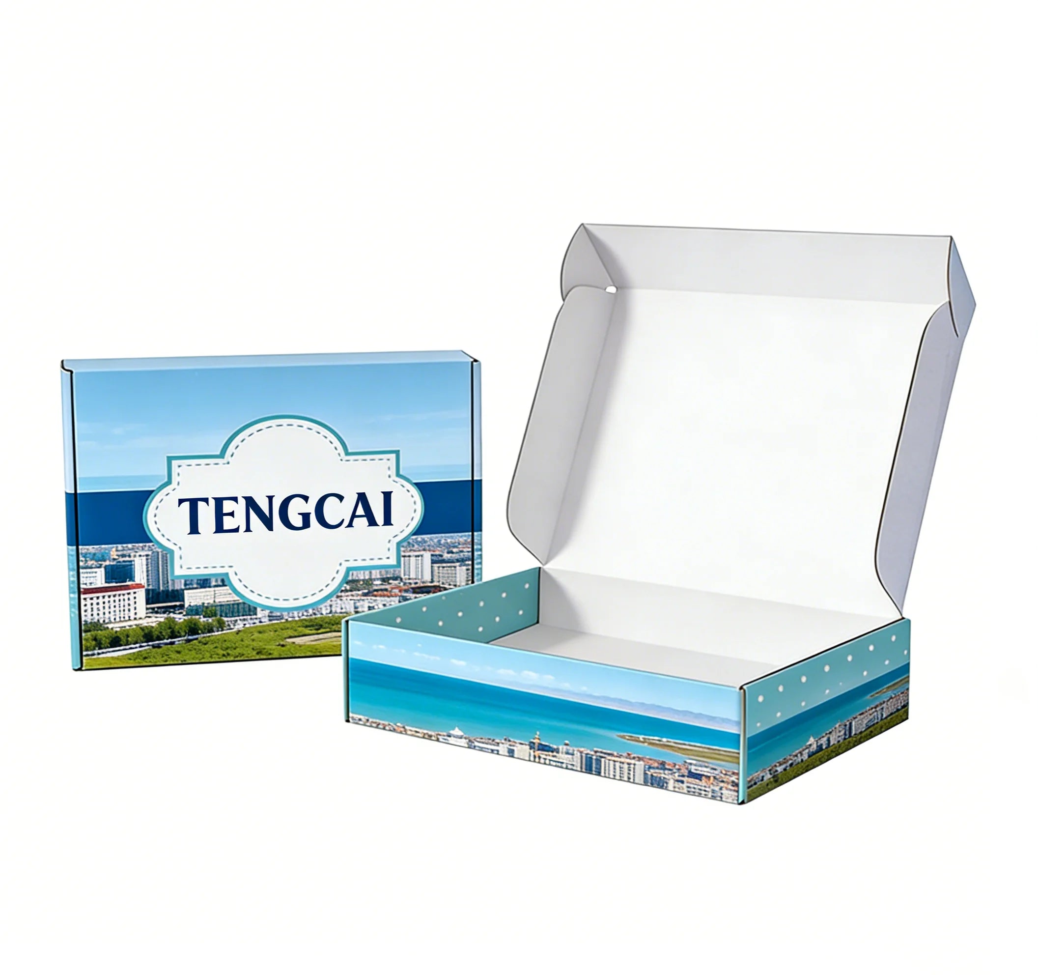 Custom Folding Corrugated Mailer Boxes Eco-Friendly Gift Custom Folding Corrugated Mailer Boxes Eco-Friendly Gift