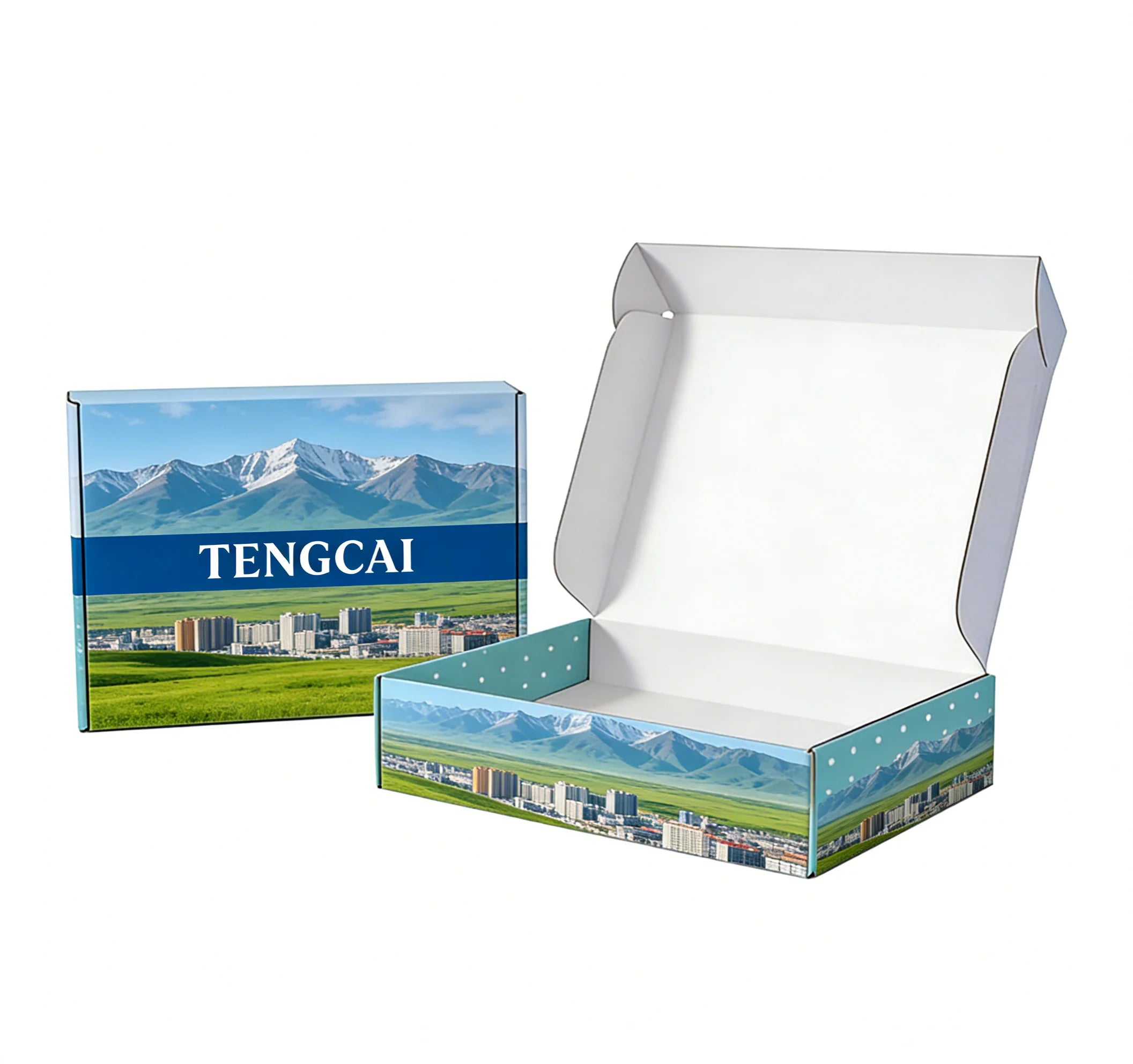 Custom Folding Corrugated Mailer Boxes Eco-Friendly Gift Custom Folding Corrugated Mailer Boxes Eco-Friendly Gift
