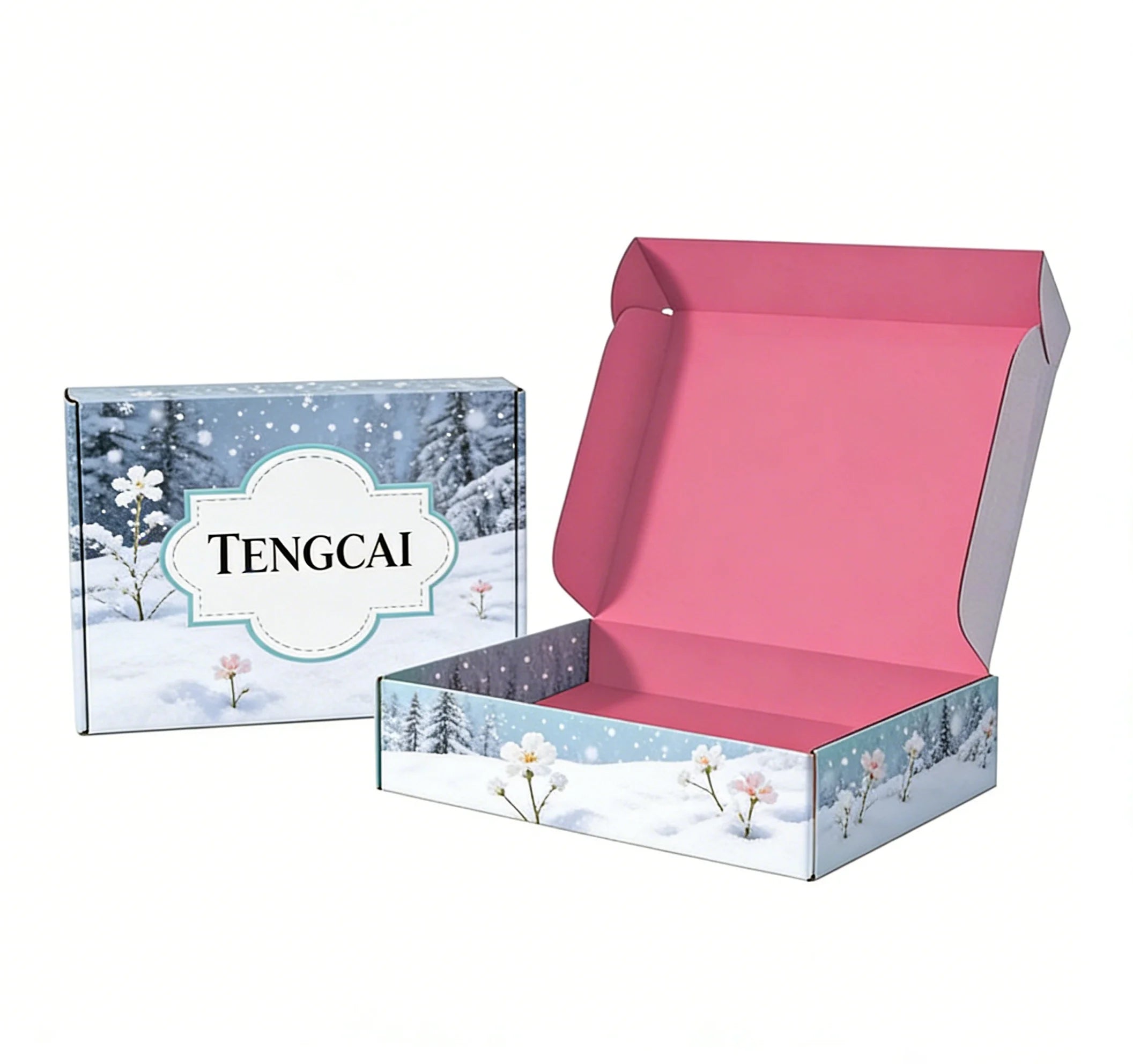 Custom Gift Packaging Boxes Eco-Friendly Corrugated Folding Custom Gift Packaging Boxes Eco-Friendly Corrugated Folding