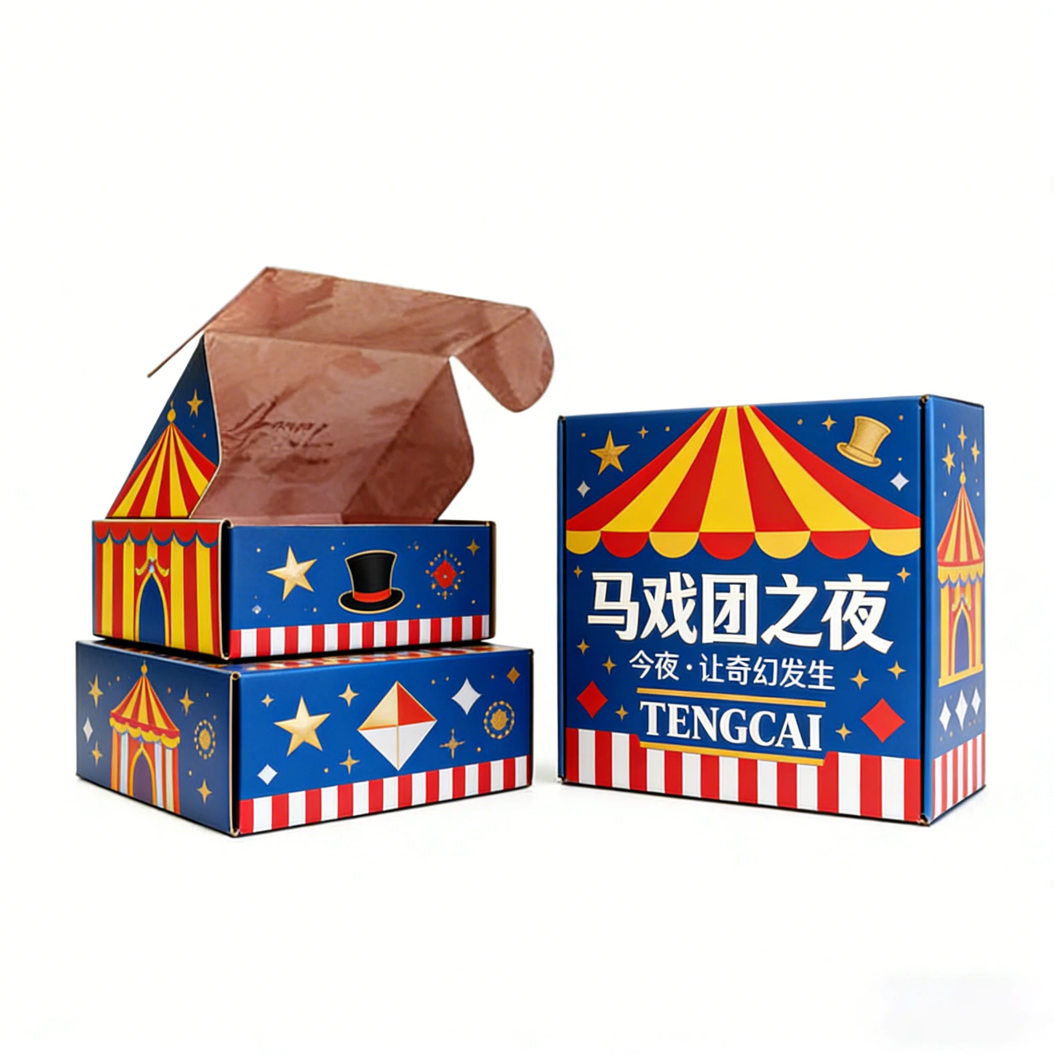 Custom Logo Corrugated Mailer Box Made from Recycled Custom Logo Corrugated Mailer Box Made from Recycled