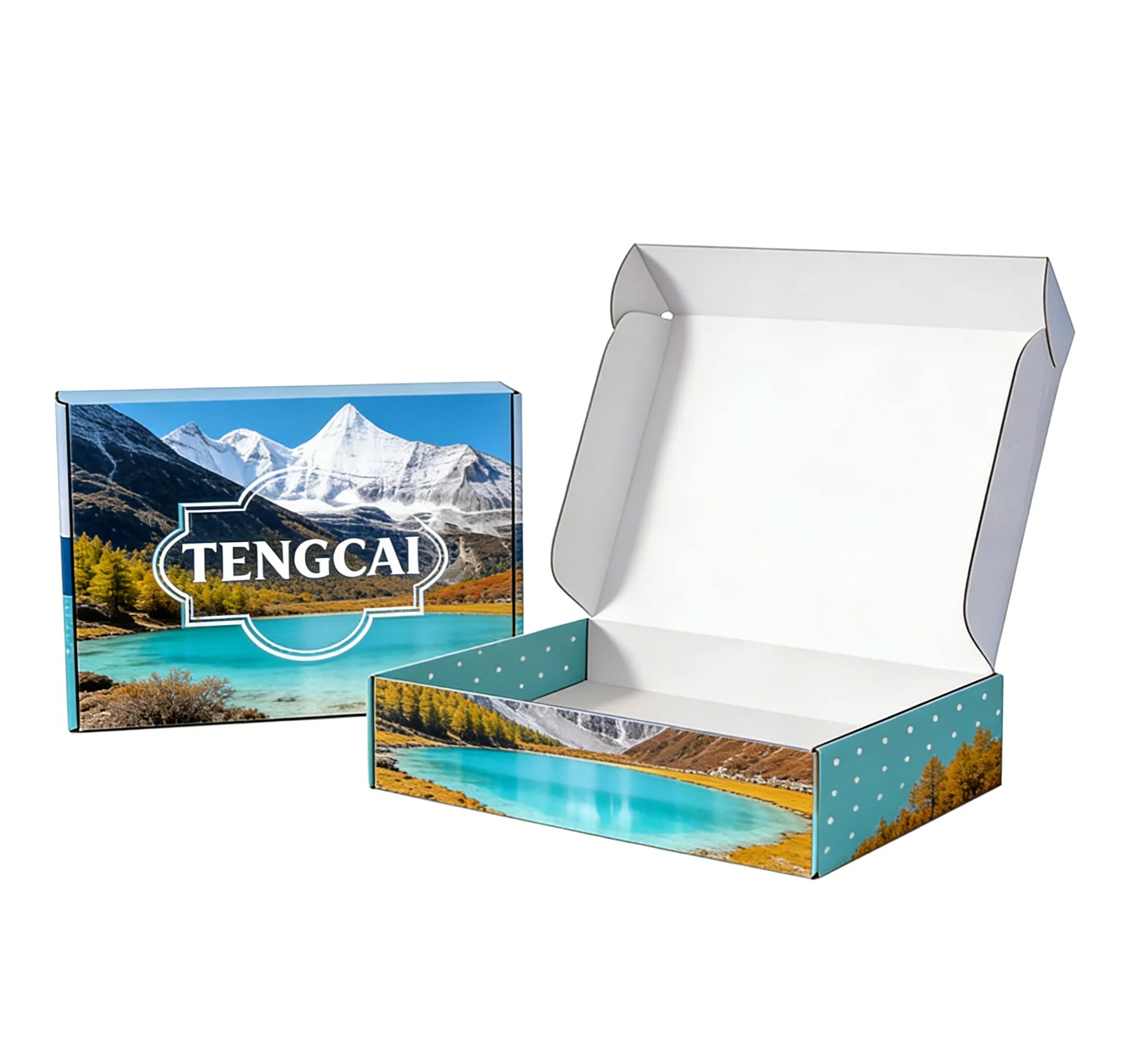Custom Logo Printed Eco-Friendly Corrugated Mailer Box