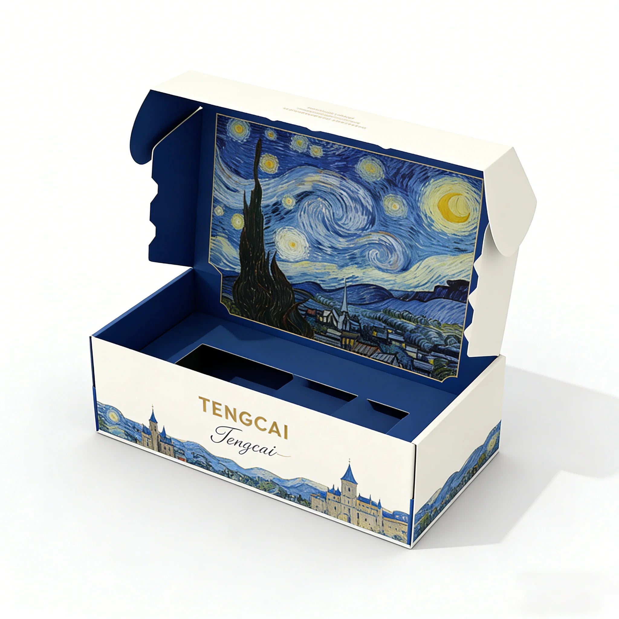 Custom Logo Shipping Box Made of Recycled Corrugated Custom Logo Shipping Box Made of Recycled Corrugated