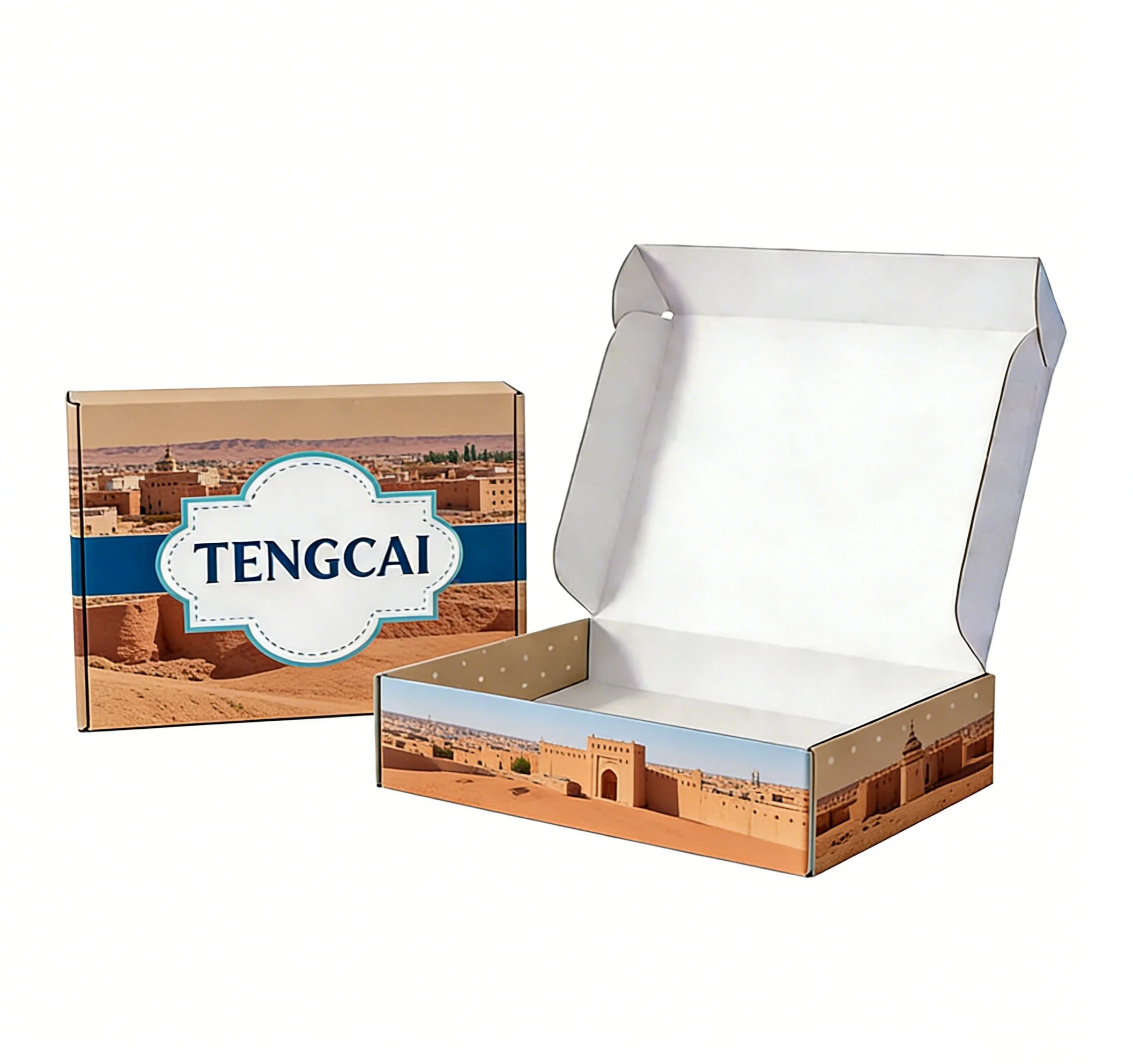 Custom Printed Eco Boxes Corrugated Gift Folding Mailer Custom Printed Eco Boxes Corrugated Gift Folding Mailer