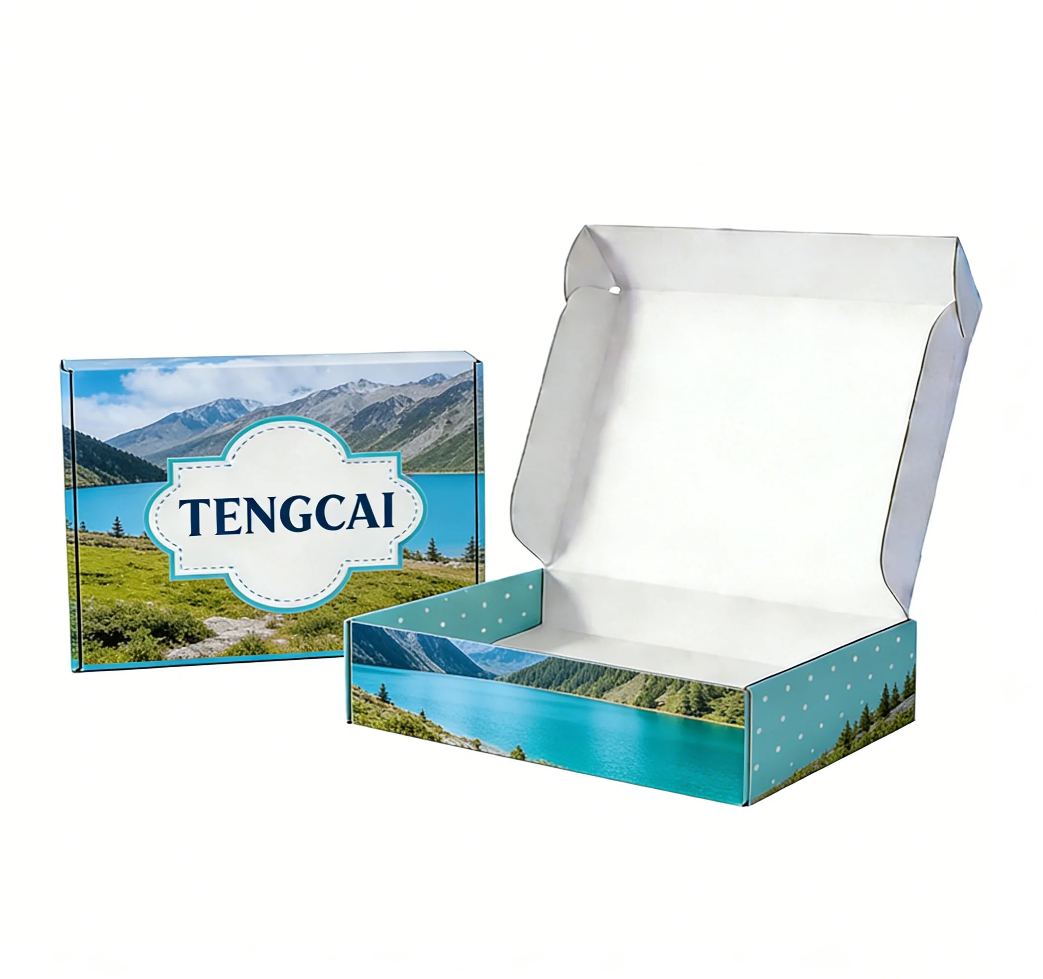 Eco-Friendly Corrugated Folding Mailer Boxes Custom Gift Eco-Friendly Corrugated Folding Mailer Boxes Custom Gift