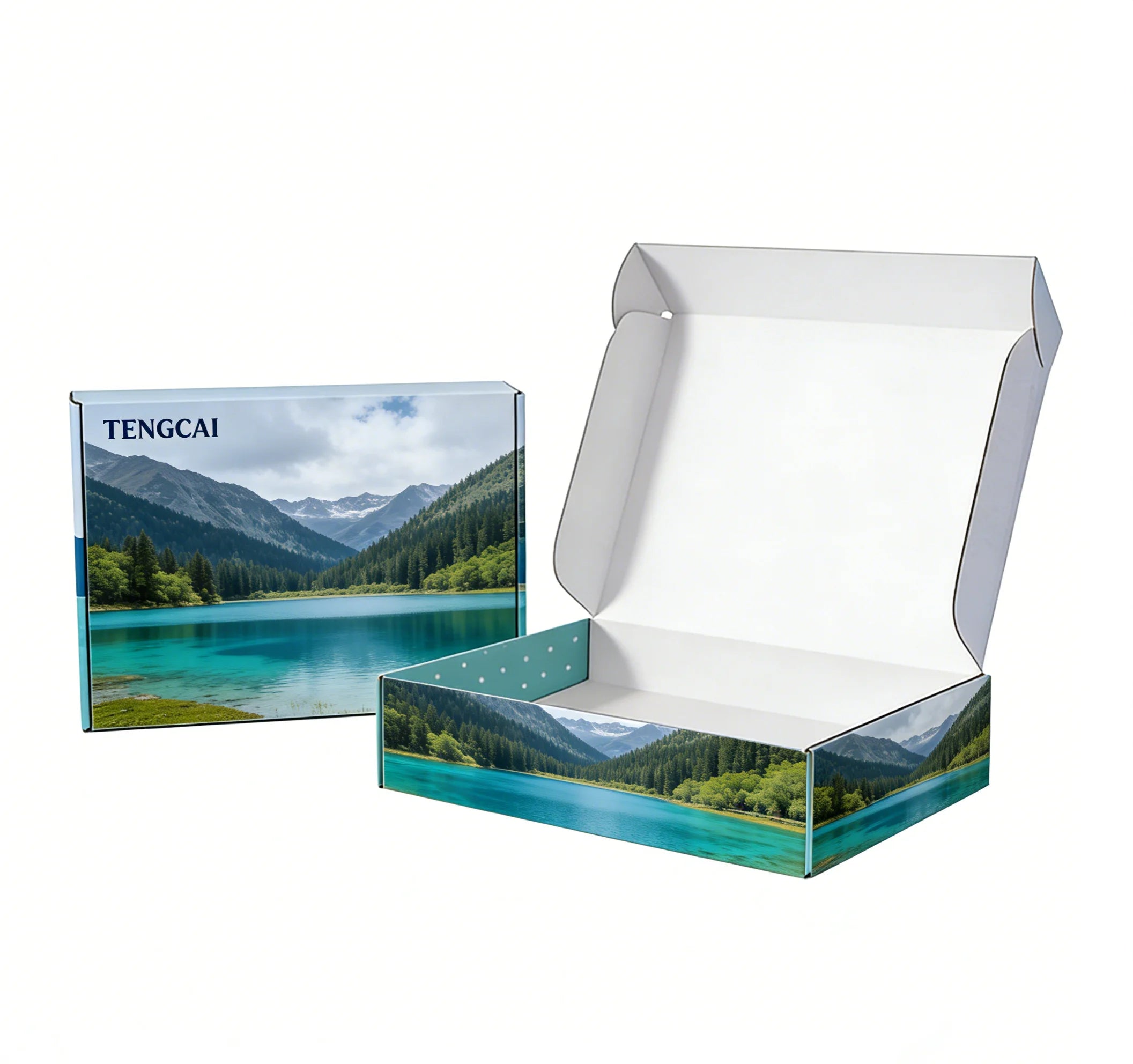 Eco-Friendly Corrugated Folding Mailer Boxes Custom Gift Eco-Friendly Corrugated Folding Mailer Boxes Custom Gift