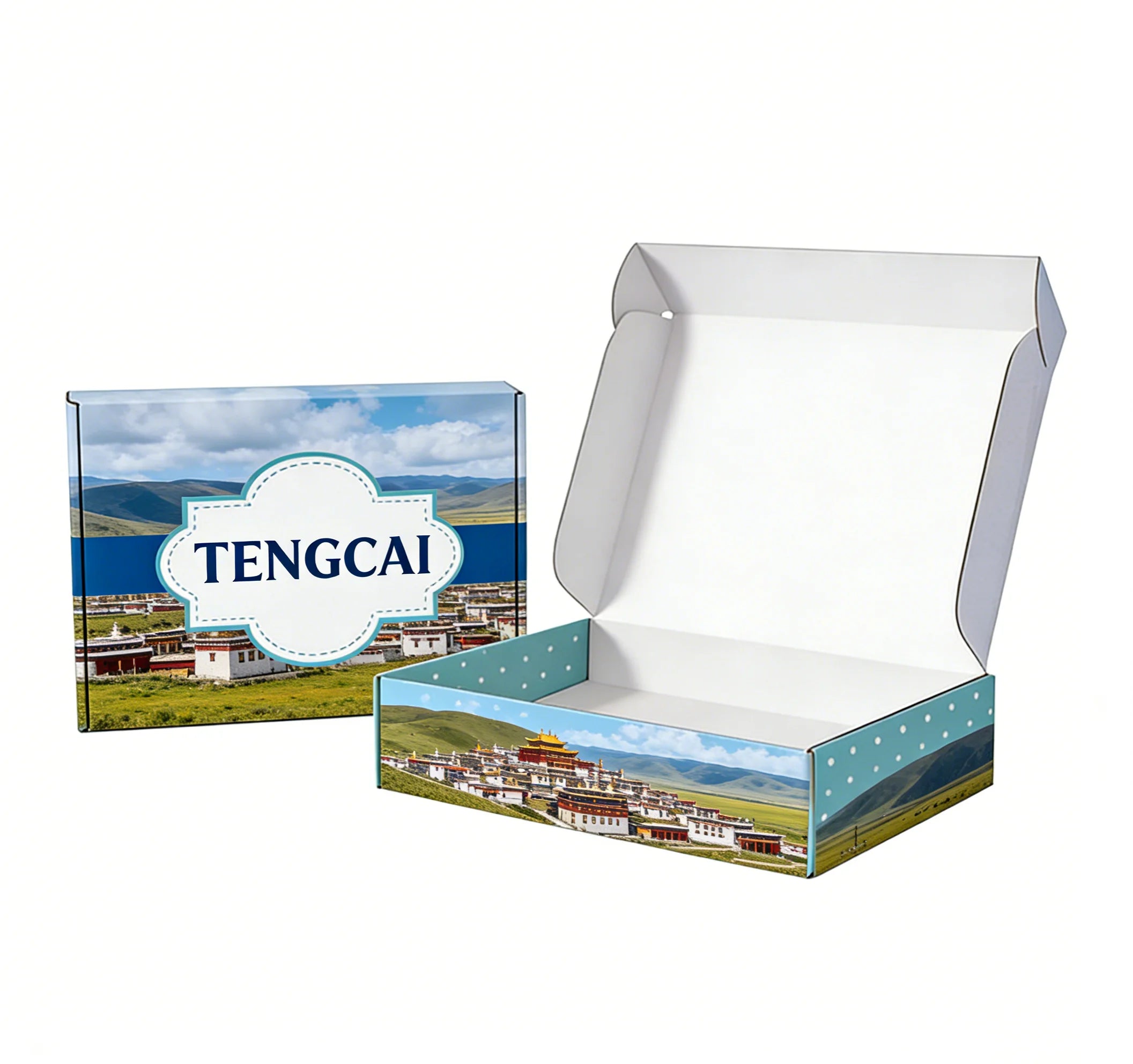 Eco-Friendly Corrugated Folding Mailer Boxes Custom Gift Eco-Friendly Corrugated Folding Mailer Boxes Custom Gift