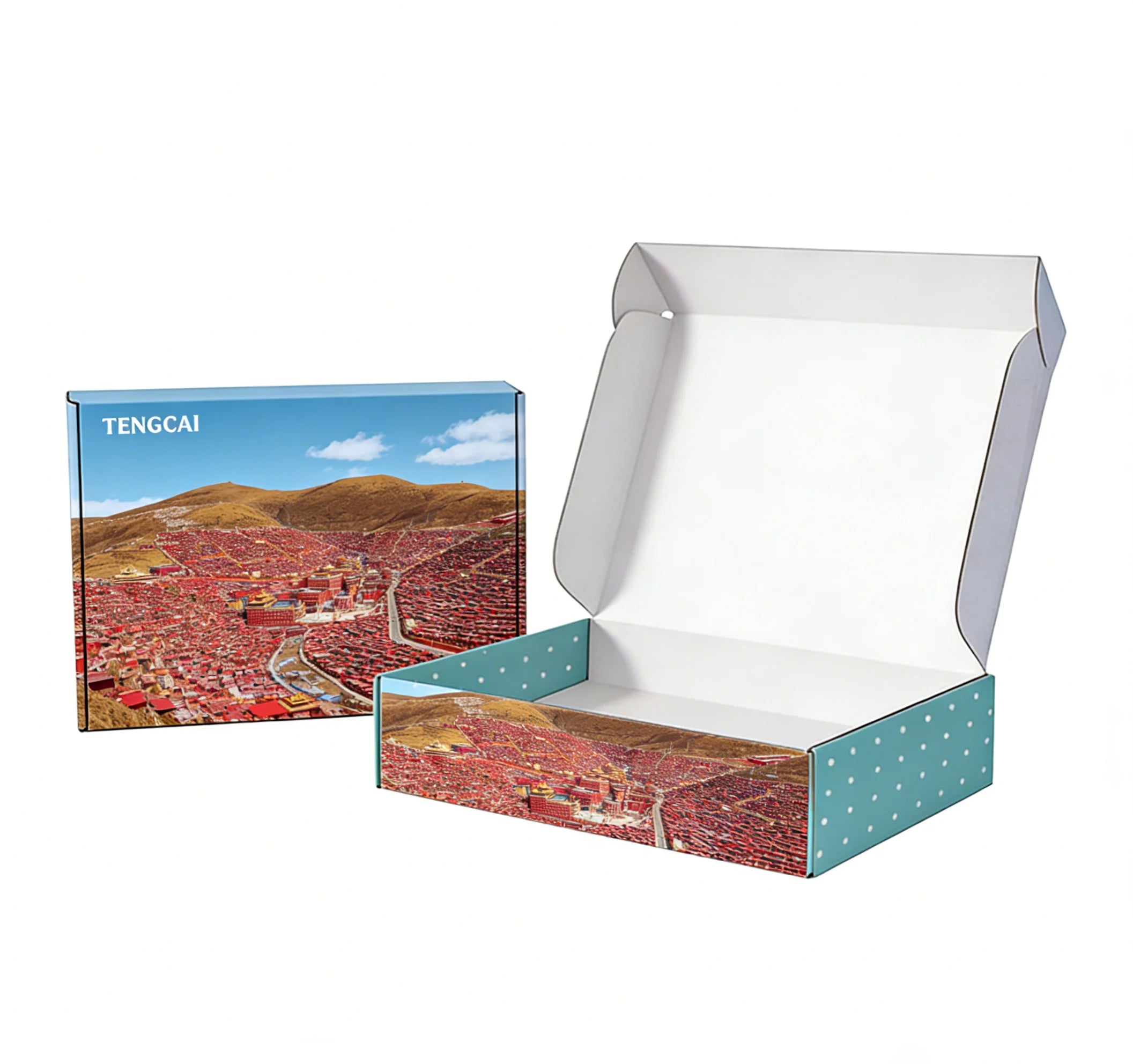 Eco-Friendly Corrugated Gift Boxes Custom Folding Mailer Eco-Friendly Corrugated Gift Boxes Custom Folding Mailer