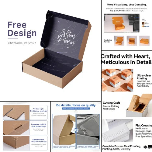 Eco-Friendly Corrugated Mailer Box Custom Logo Recyclable Eco-Friendly Corrugated Mailer Box Custom Logo Recyclable