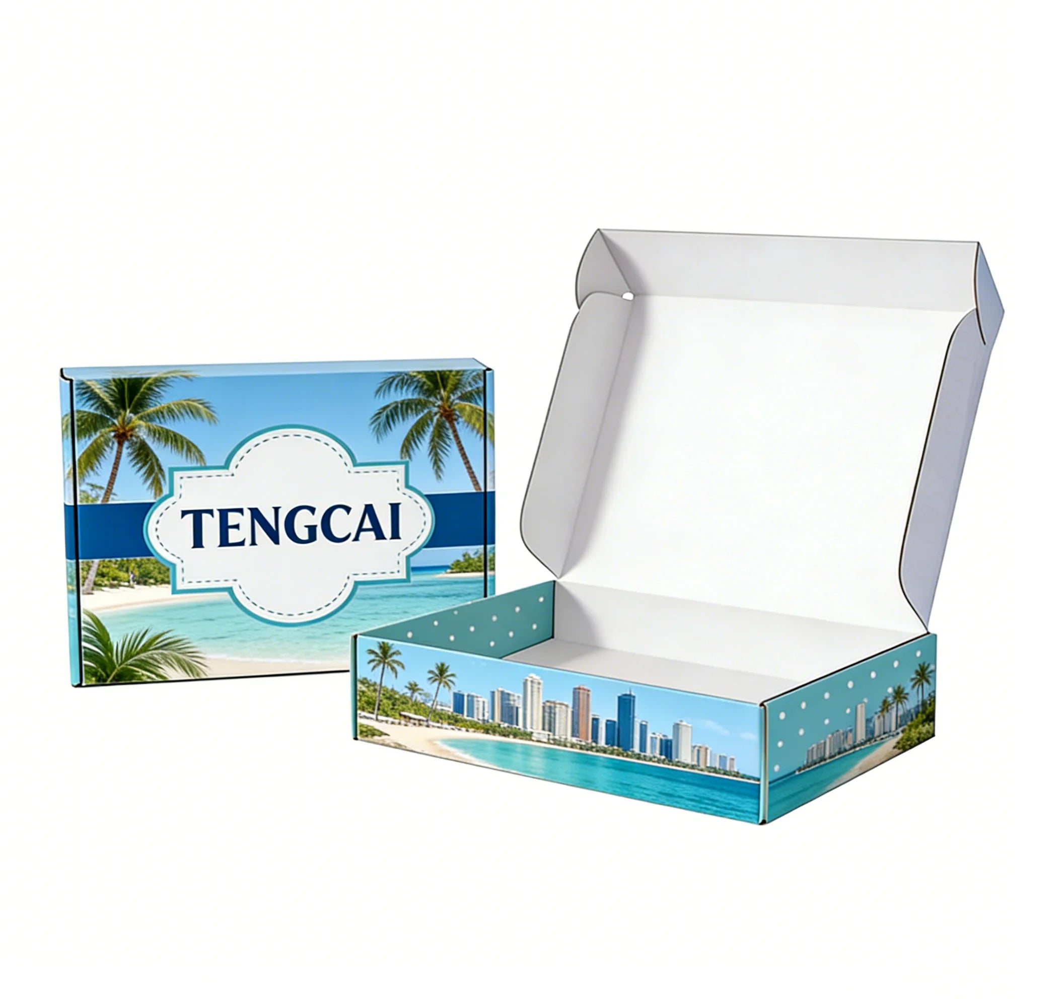 Eco-Friendly Custom Corrugated Folding Mailer Gift Packaging