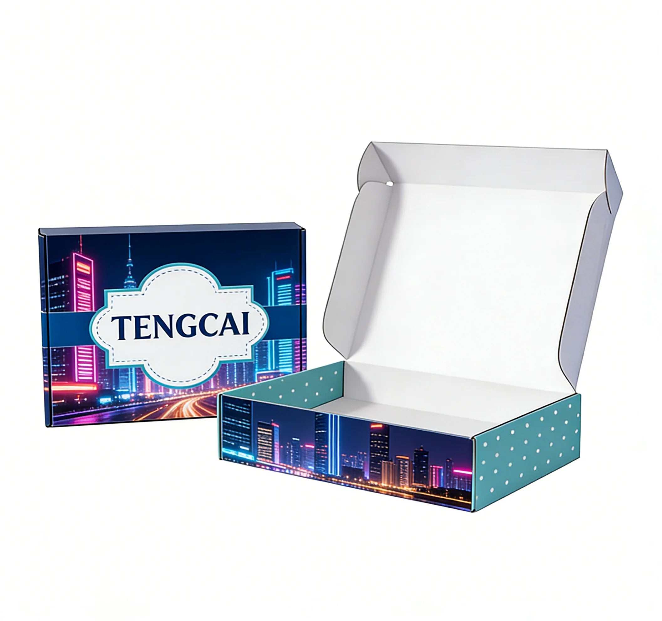 Eco-Friendly Custom Corrugated Folding Mailer Gift Packaging Eco-Friendly Custom Corrugated Folding Mailer Gift Packaging