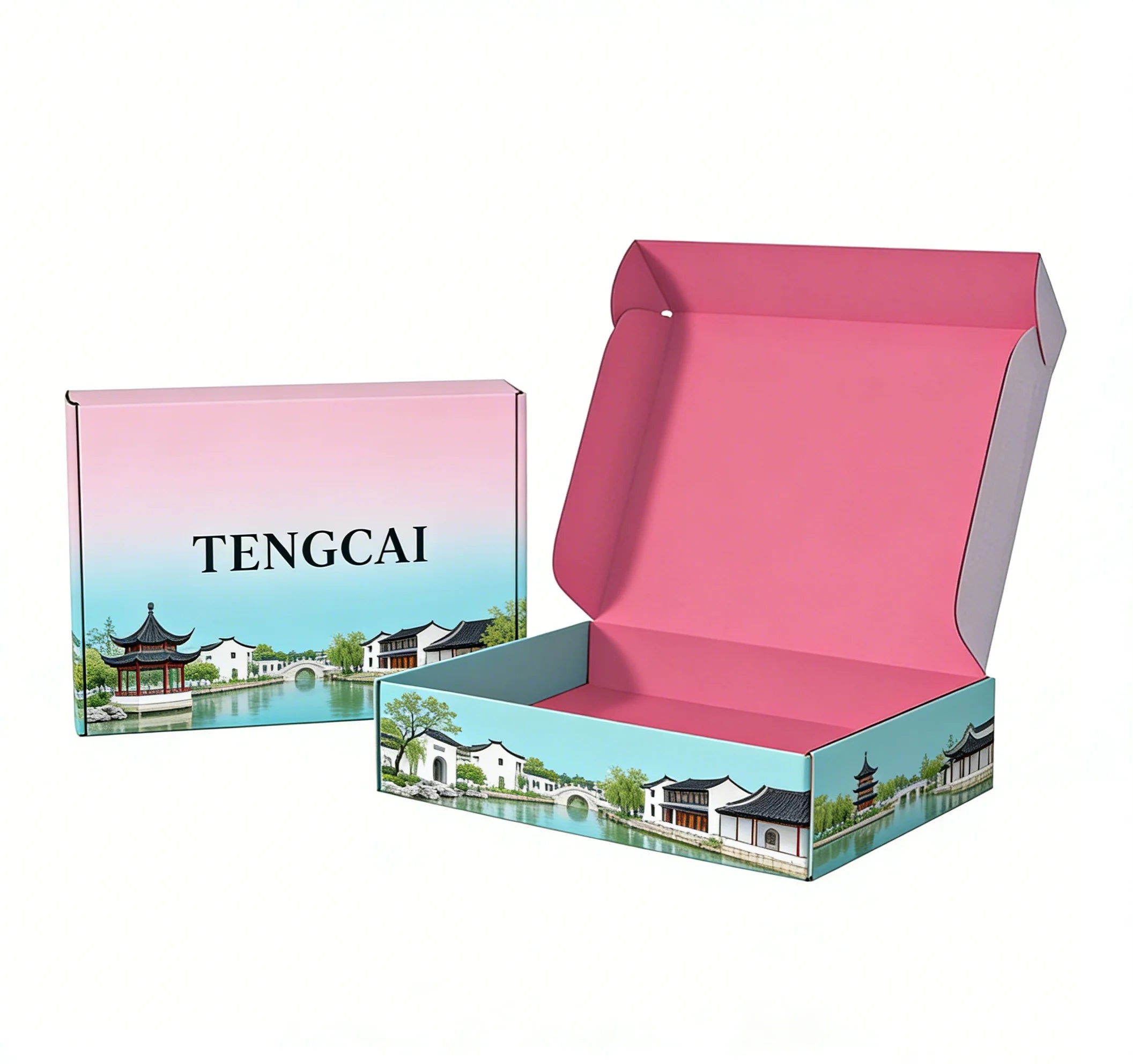 Eco-Friendly Custom Packaging Boxes Corrugated Gift Mailer