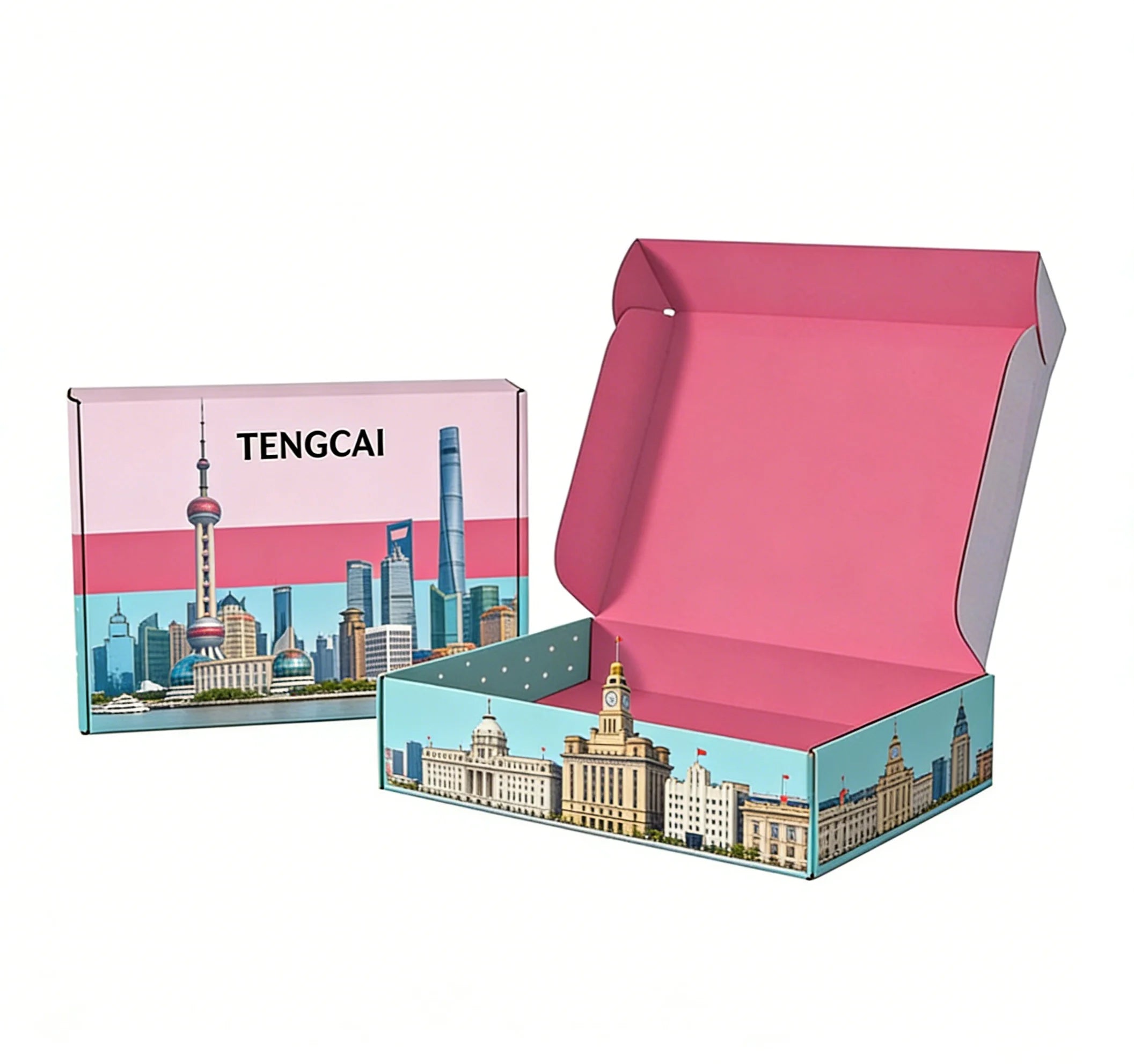 Eco-Friendly Custom Packaging Boxes Corrugated Gift Mailer Eco-Friendly Custom Packaging Boxes Corrugated Gift Mailer