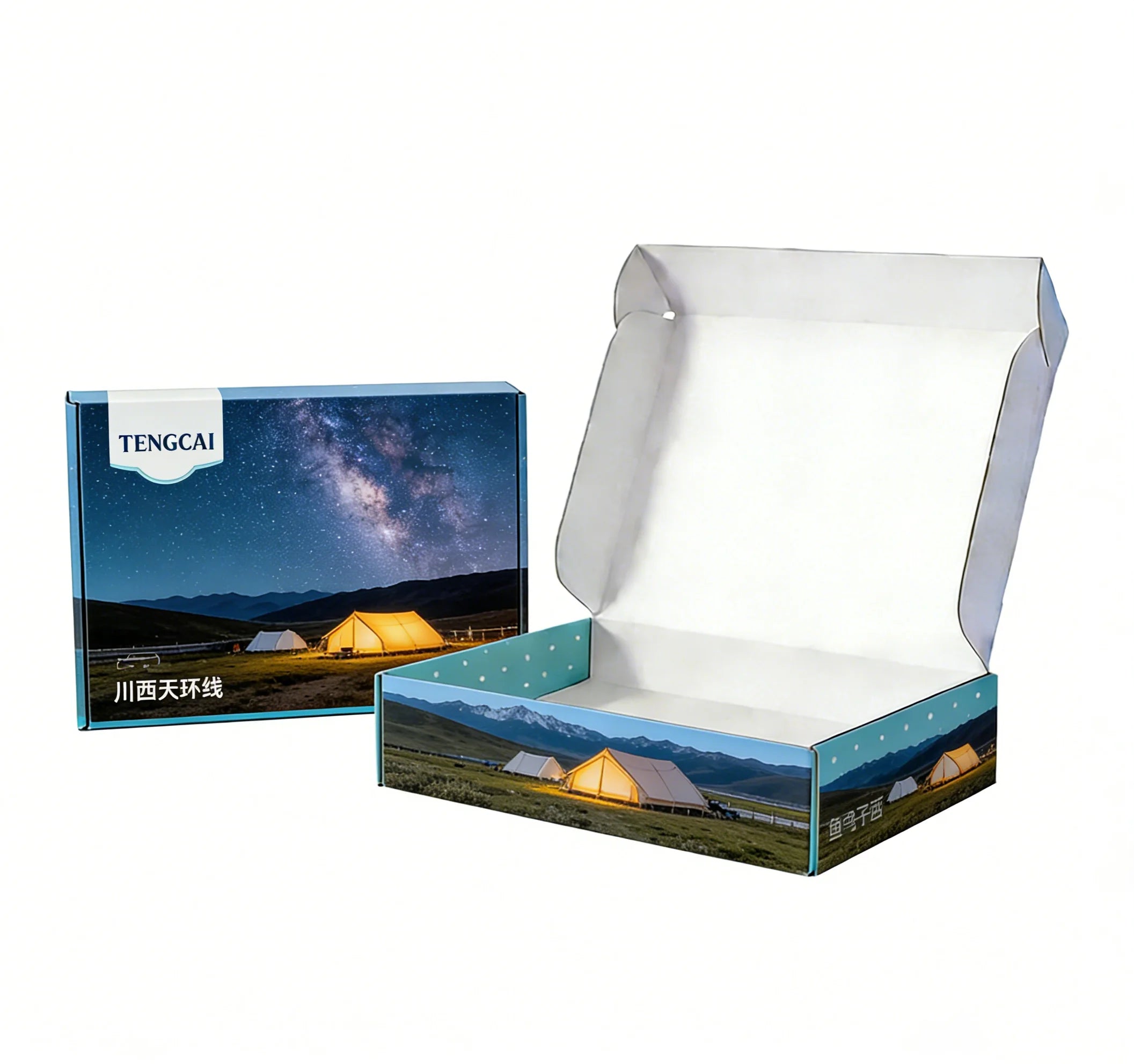 Eco-Friendly Folding Gift Packaging Custom Corrugated Mailer
