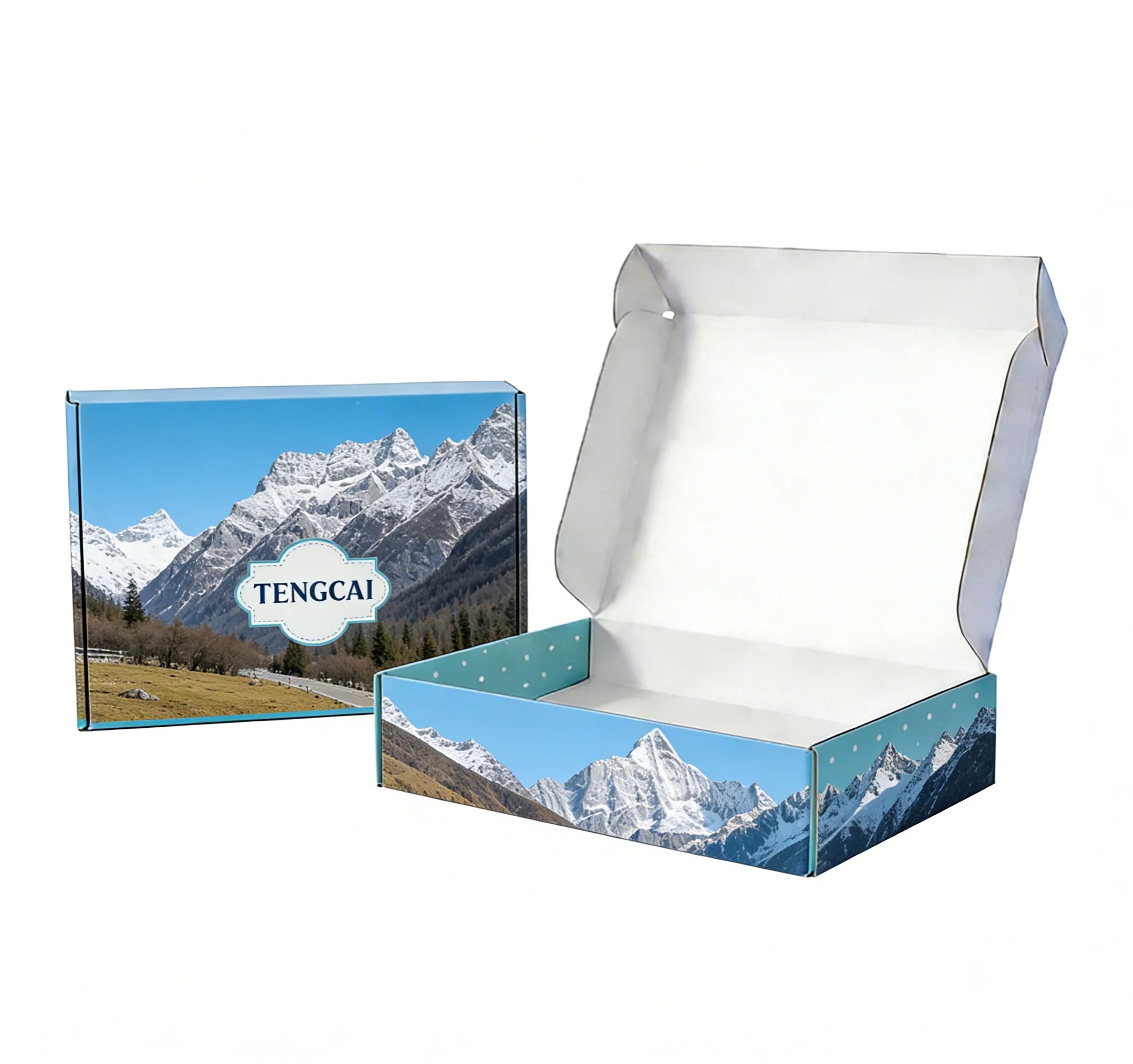 Eco-Friendly Folding Gift Packaging Custom Corrugated Mailer Eco-Friendly Folding Gift Packaging Custom Corrugated Mailer