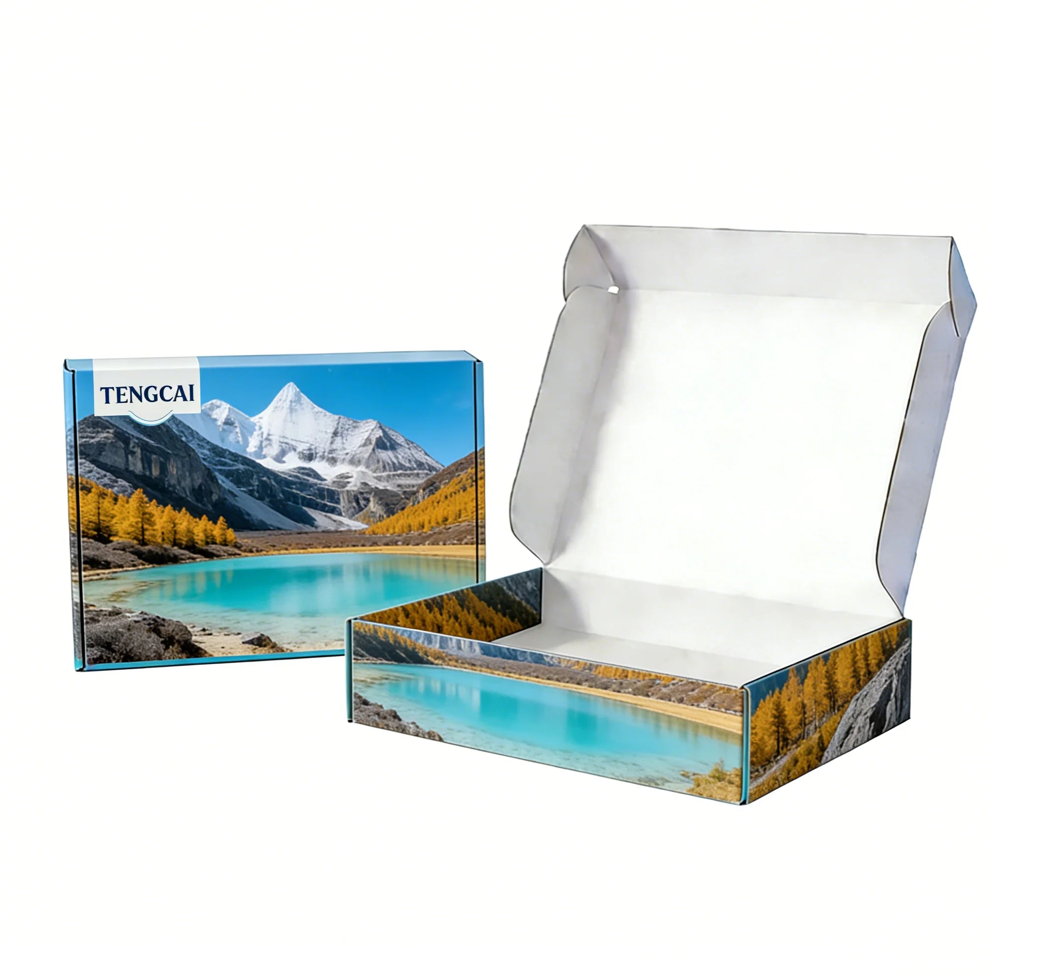 Eco-Friendly Folding Gift Packaging Custom Corrugated Mailer Eco-Friendly Folding Gift Packaging Custom Corrugated Mailer