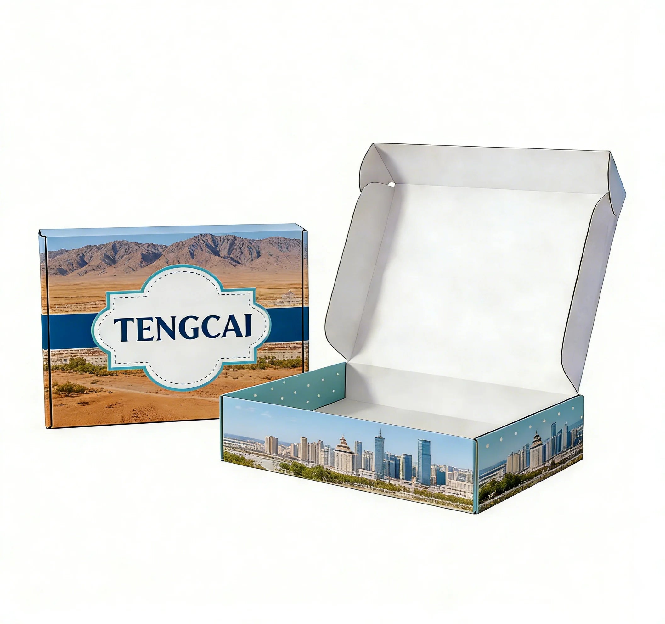 Eco-Friendly Folding Mailer Boxes Custom Corrugated Gift Eco-Friendly Folding Mailer Boxes Custom Corrugated Gift