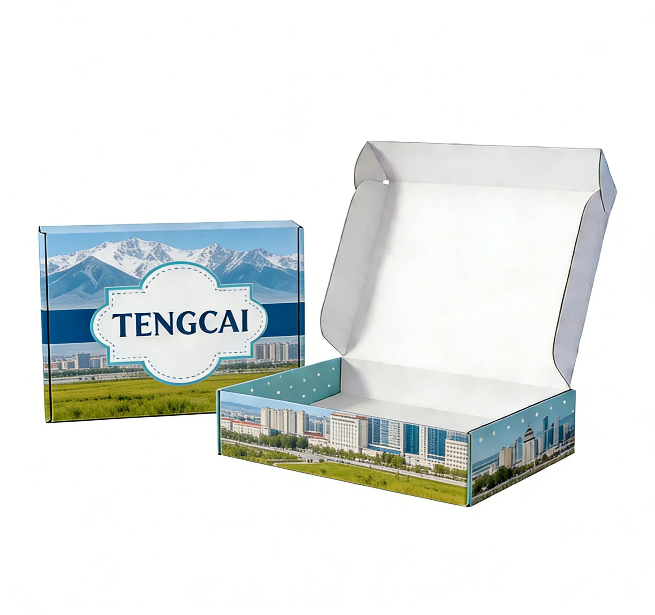 Eco-Friendly Folding Mailer Boxes Custom Corrugated Gift Eco-Friendly Folding Mailer Boxes Custom Corrugated Gift