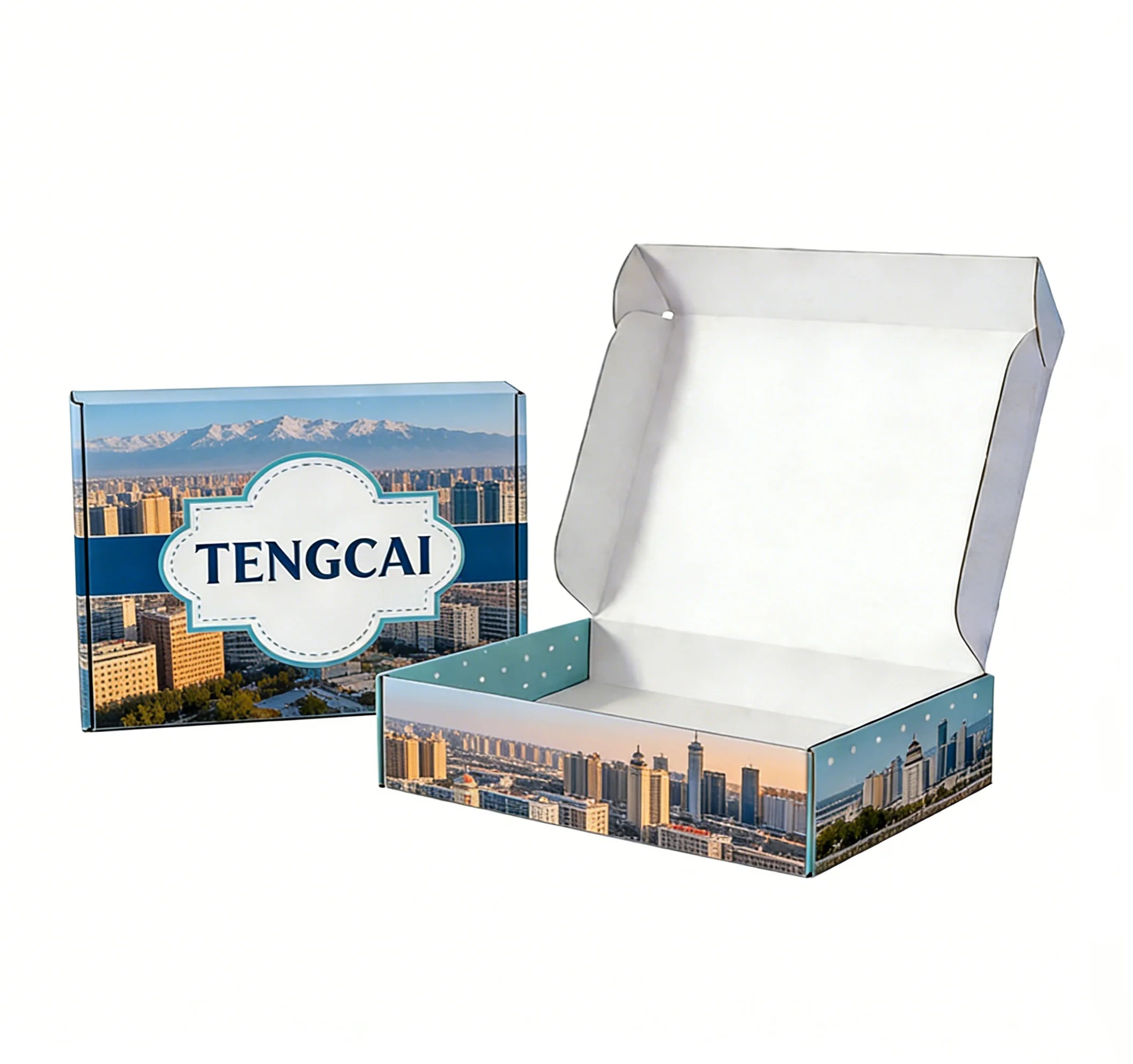 Eco-Friendly Folding Mailer Boxes Custom Corrugated Gift Eco-Friendly Folding Mailer Boxes Custom Corrugated Gift