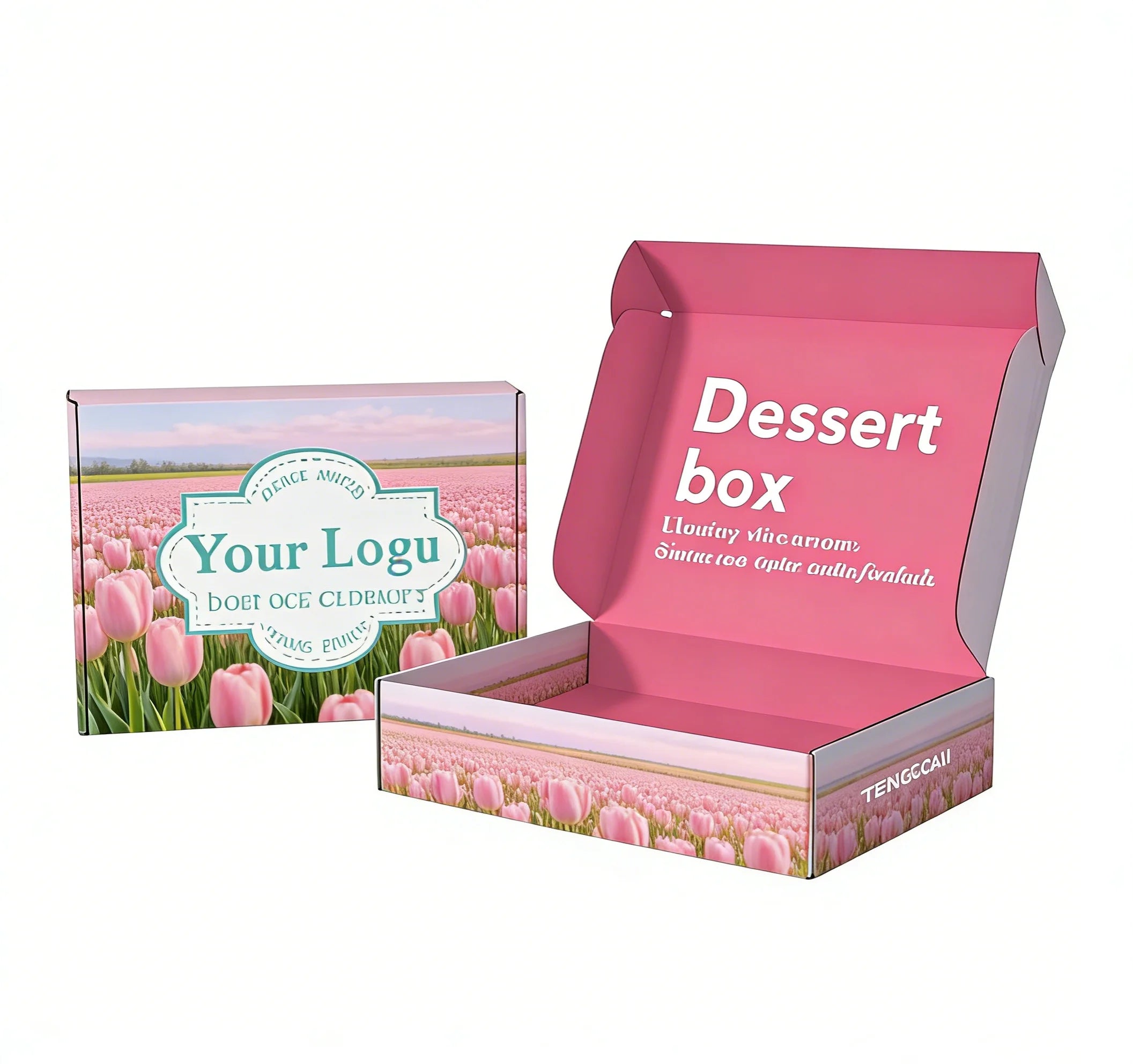 Eco-Friendly Gift Mailer Boxes Custom Corrugated Folding Eco-Friendly Gift Mailer Boxes Custom Corrugated Folding