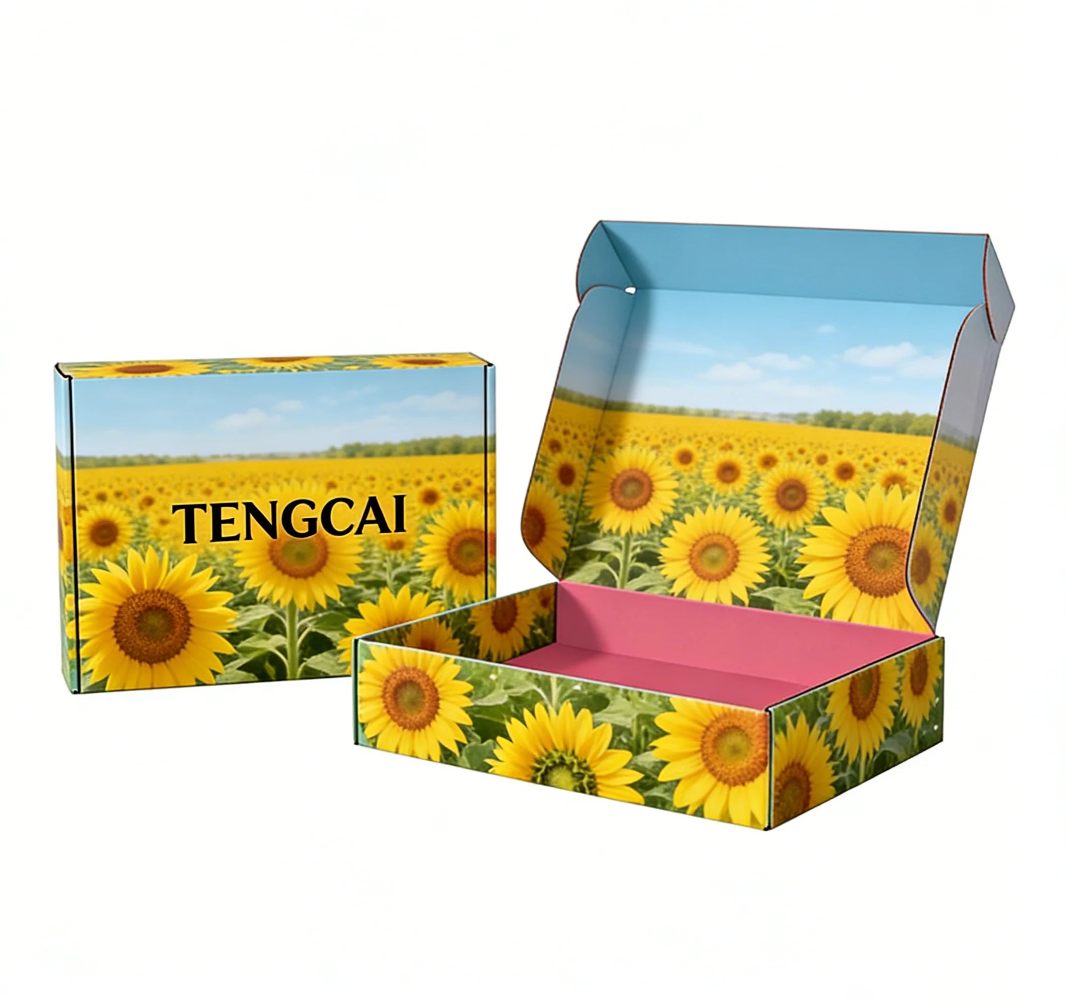 Eco-Friendly Gift Mailer Boxes Custom Corrugated Folding Eco-Friendly Gift Mailer Boxes Custom Corrugated Folding