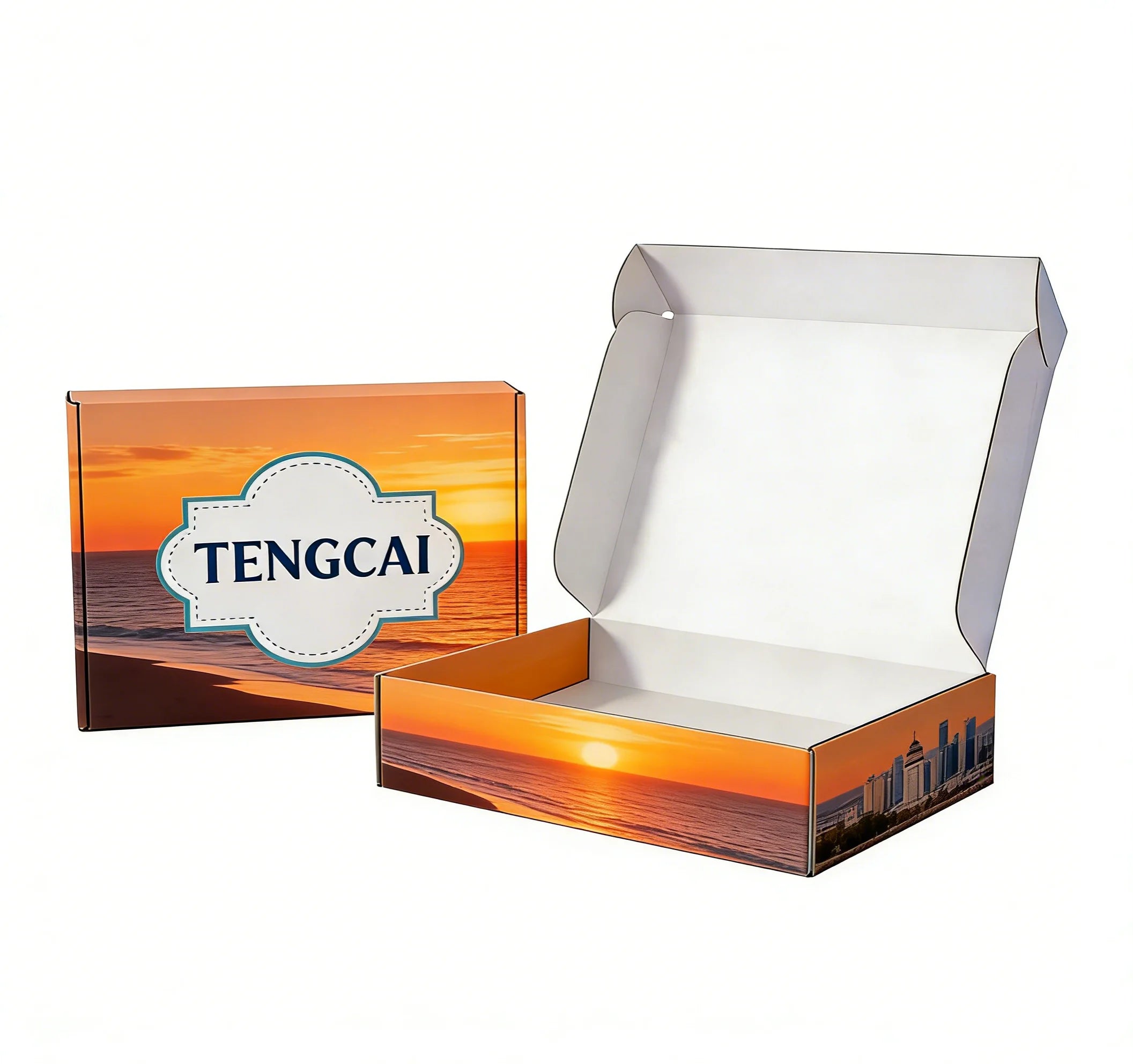 Eco-Friendly Gift Packaging Custom Corrugated Folding Mailer