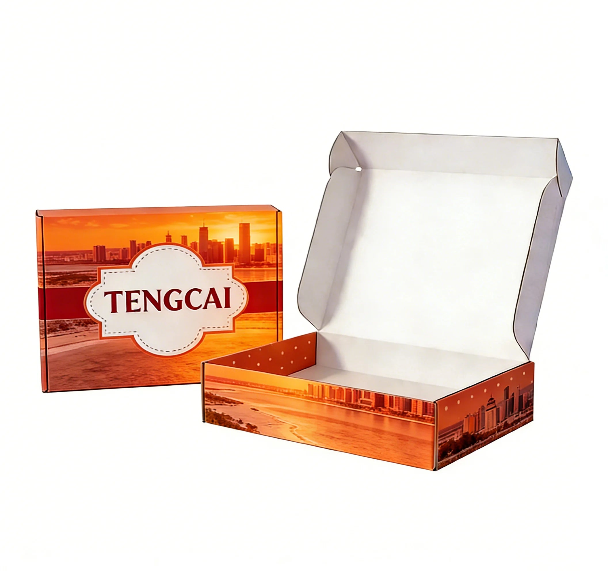 Eco-Friendly Gift Packaging Custom Corrugated Folding Mailer Eco-Friendly Gift Packaging Custom Corrugated Folding Mailer