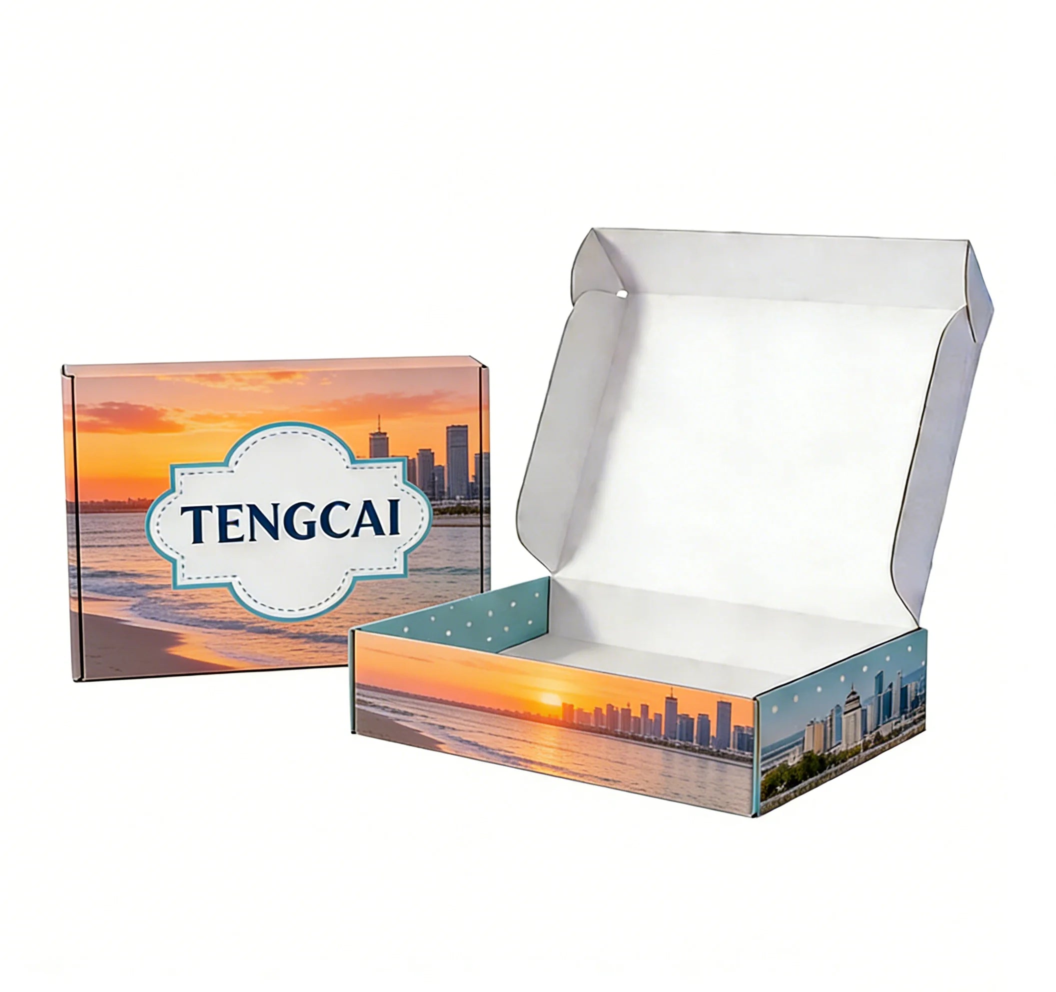 Eco-Friendly Gift Packaging Custom Corrugated Folding Mailer Eco-Friendly Gift Packaging Custom Corrugated Folding Mailer