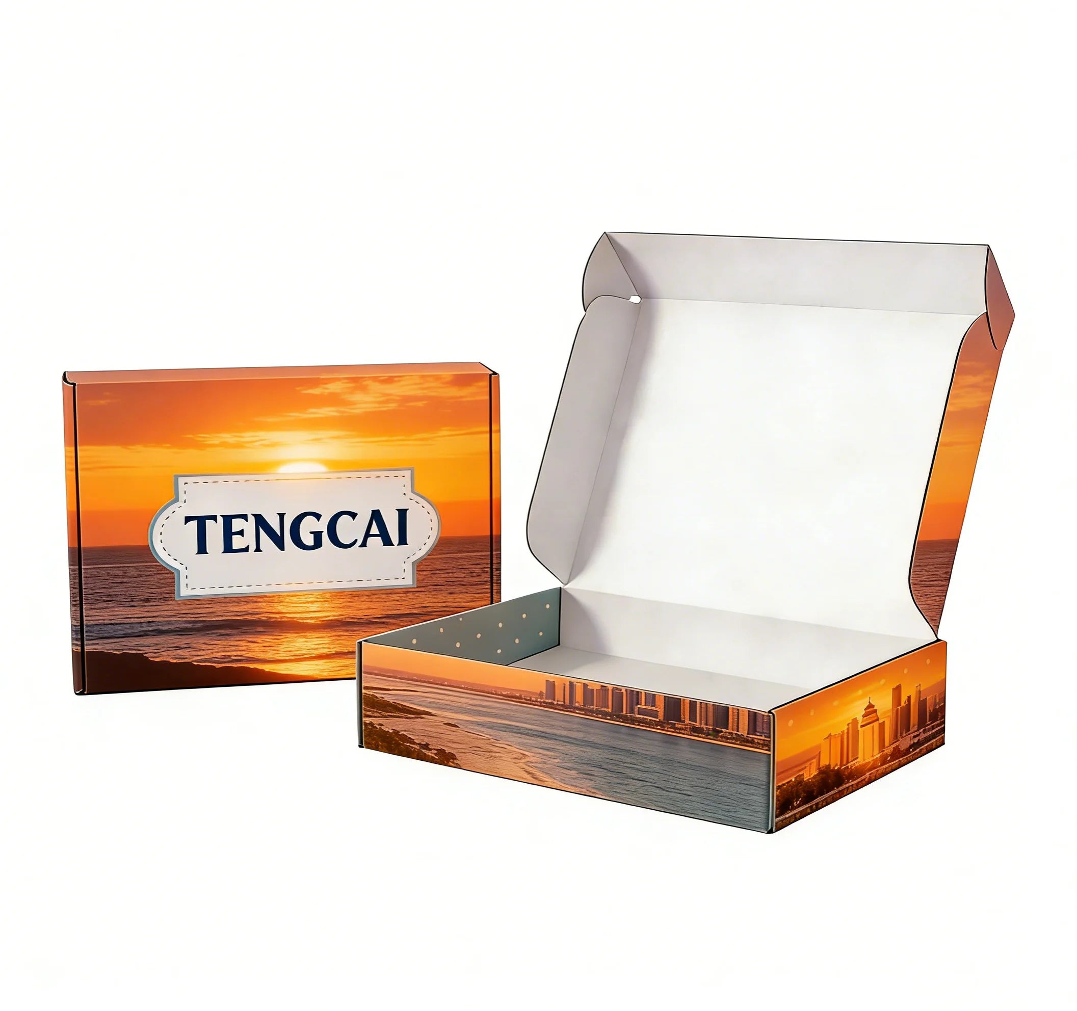 Eco-Friendly Mailer Boxes Custom Corrugated Folding Gift Eco-Friendly Mailer Boxes Custom Corrugated Folding Gift