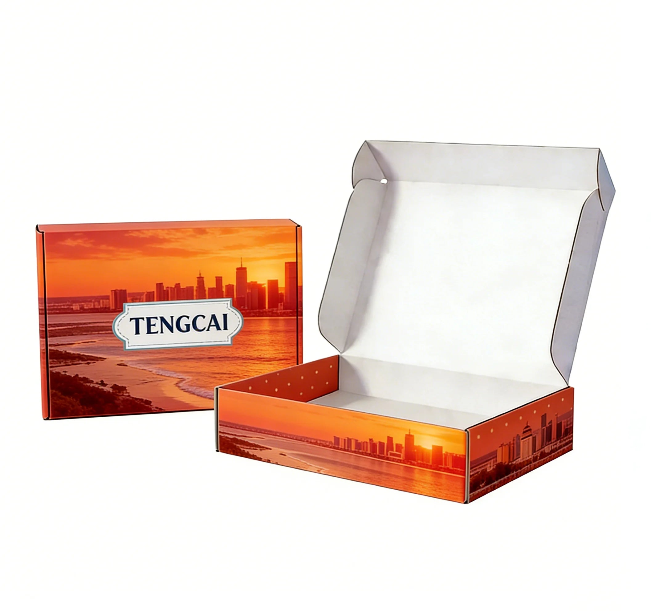 Eco-Friendly Mailer Boxes Custom Corrugated Folding Gift Eco-Friendly Mailer Boxes Custom Corrugated Folding Gift