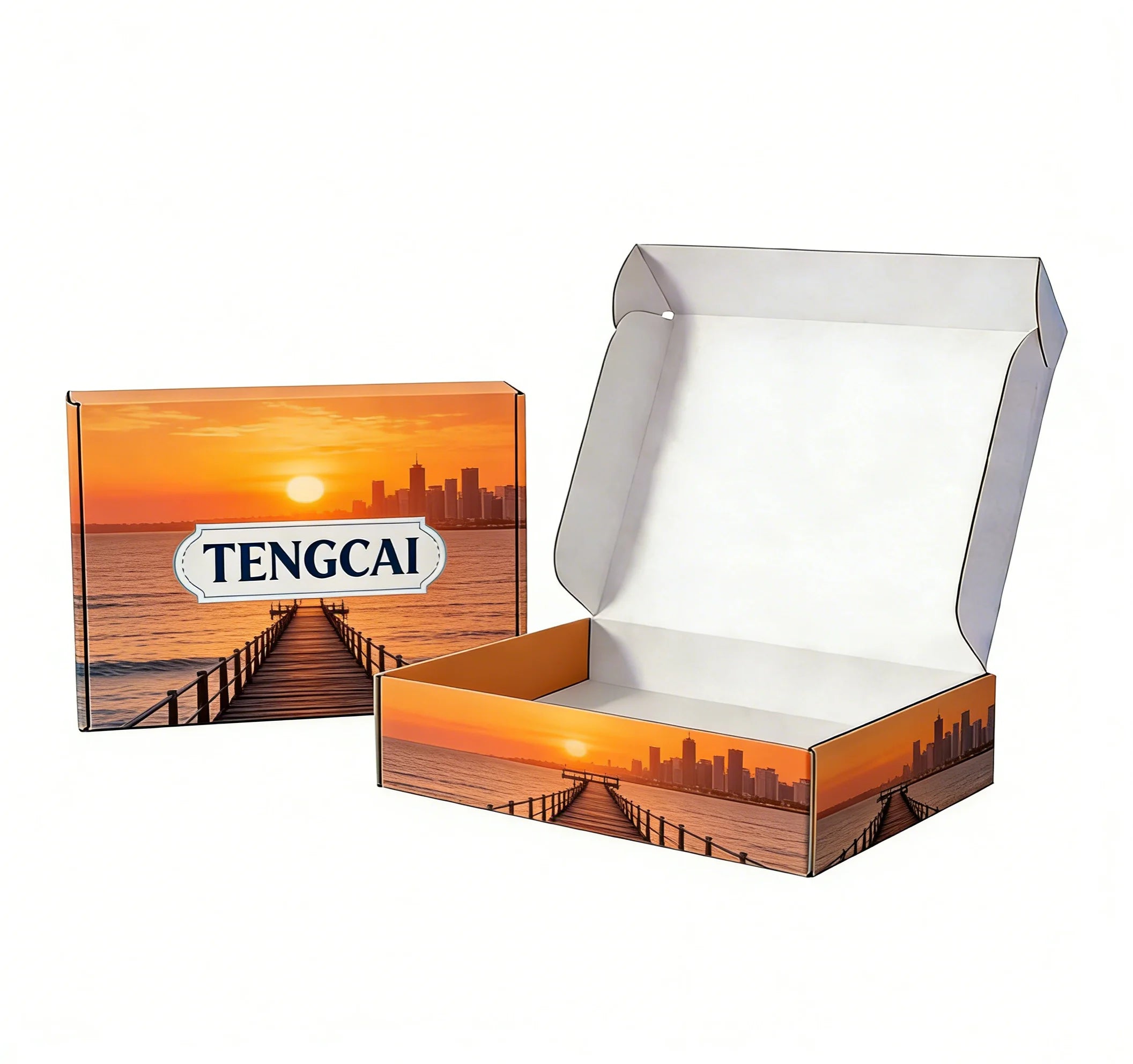 Eco-Friendly Mailer Boxes Custom Corrugated Folding Gift Eco-Friendly Mailer Boxes Custom Corrugated Folding Gift