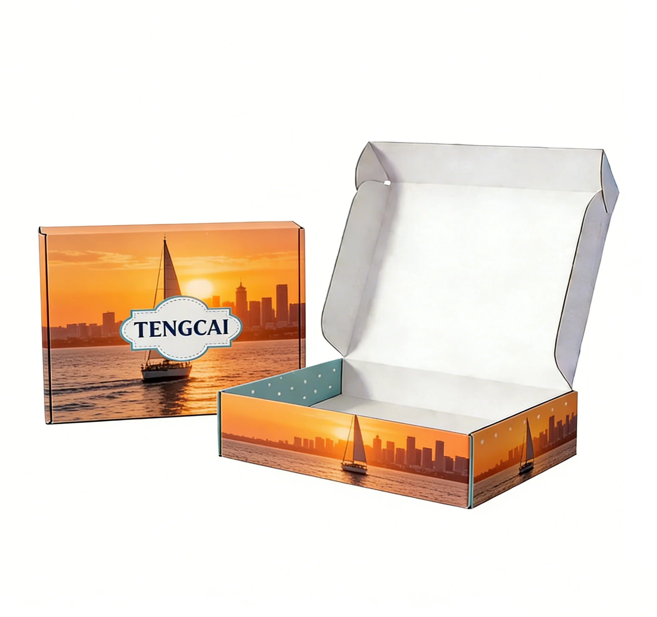 Eco-Friendly Mailer Boxes Custom Corrugated Folding Gift Eco-Friendly Mailer Boxes Custom Corrugated Folding Gift