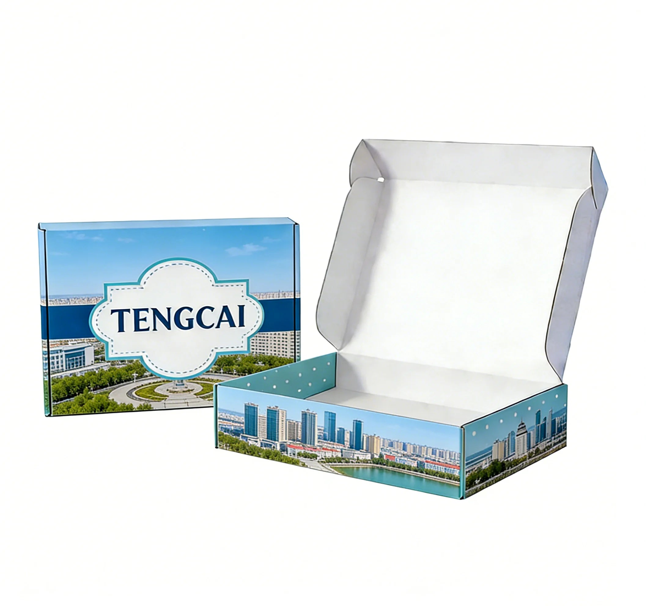 Folding Corrugated Mailer Boxes Custom Eco-Friendly Gift