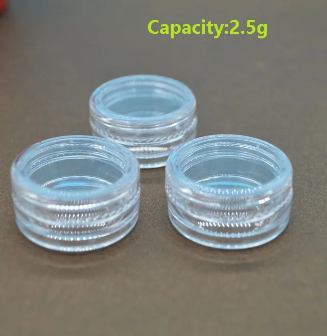 Plastic Ps Empty Cosmetic Cream Jar