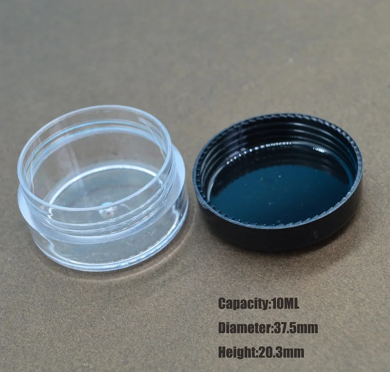 Plastic Ps Empty Cosmetic Cream Jar