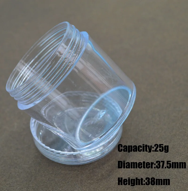 Plastic Ps Empty Cosmetic Cream Jar