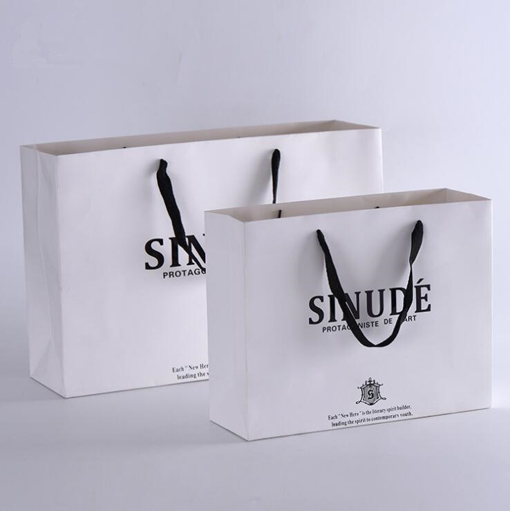 Customized kraft paper shopping bag Customized kraft paper shopping bag